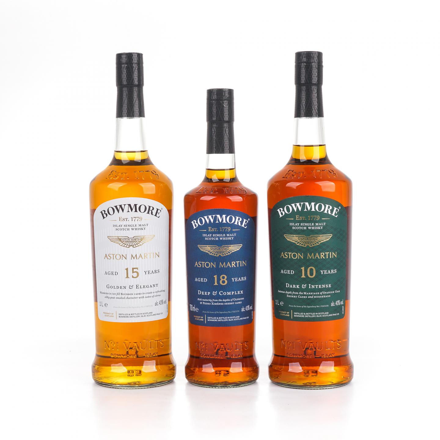 波摩 10/15/18年 Aston Martin 3瓶组 700ml/1000ml