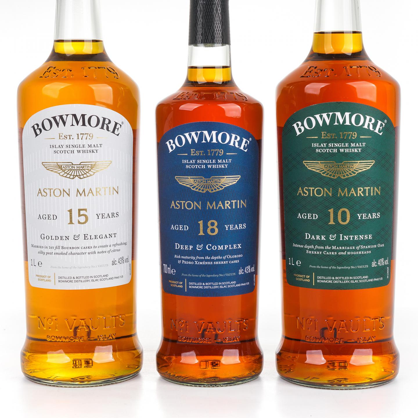 波摩 10/15/18年 Aston Martin 3瓶组 700ml/1000ml