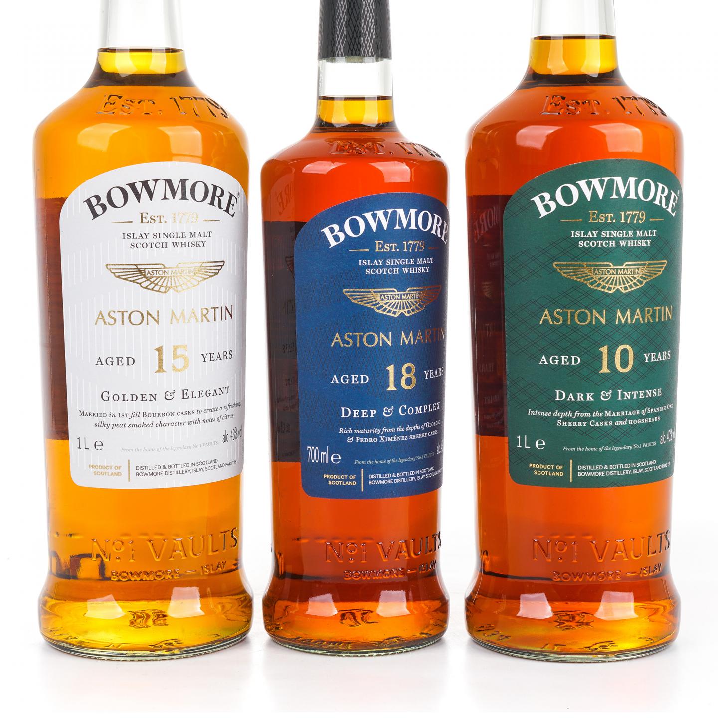 波摩 10/15/18年 Aston Martin 3瓶组 700ml/1000ml