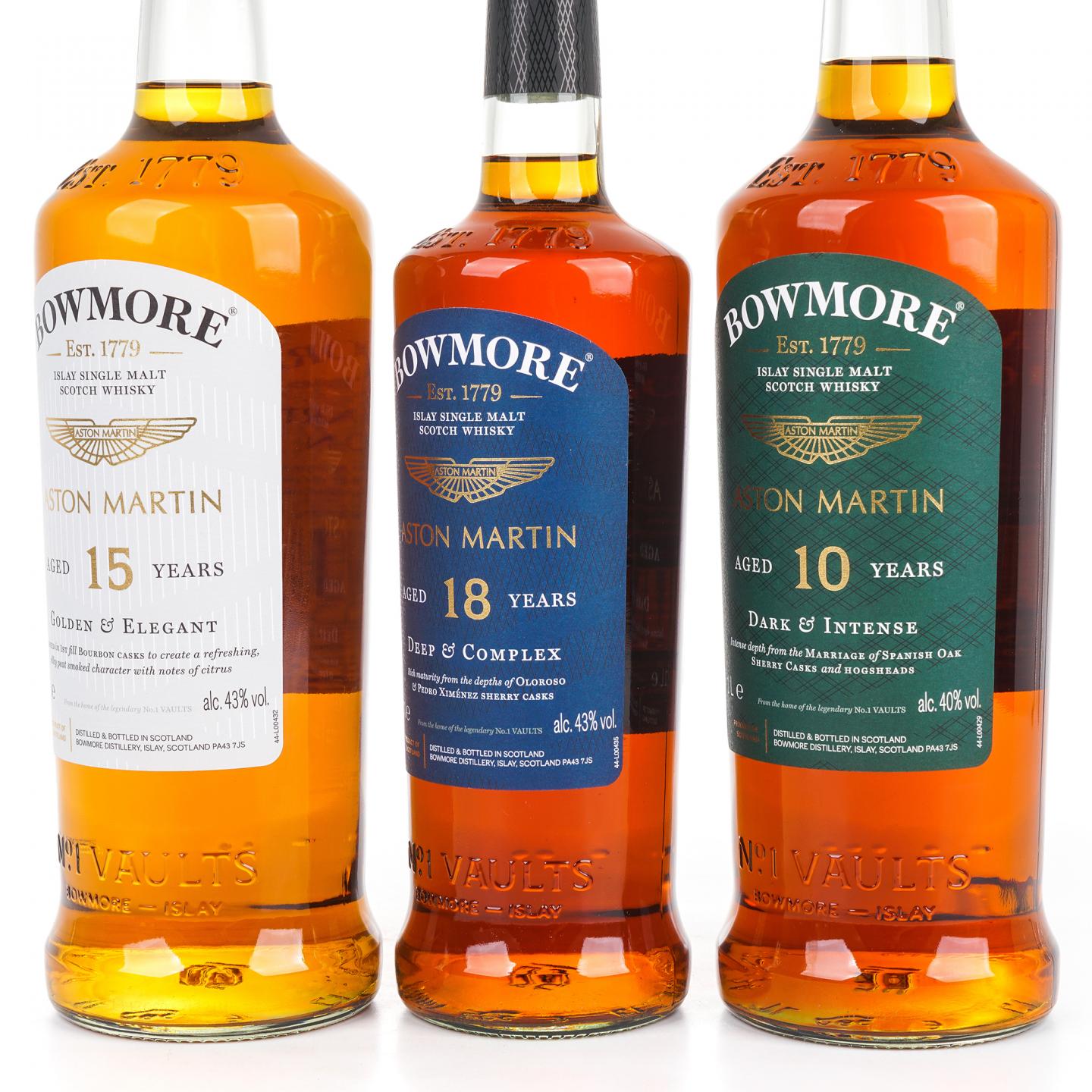 波摩 10/15/18年 Aston Martin 3瓶组 700ml/1000ml