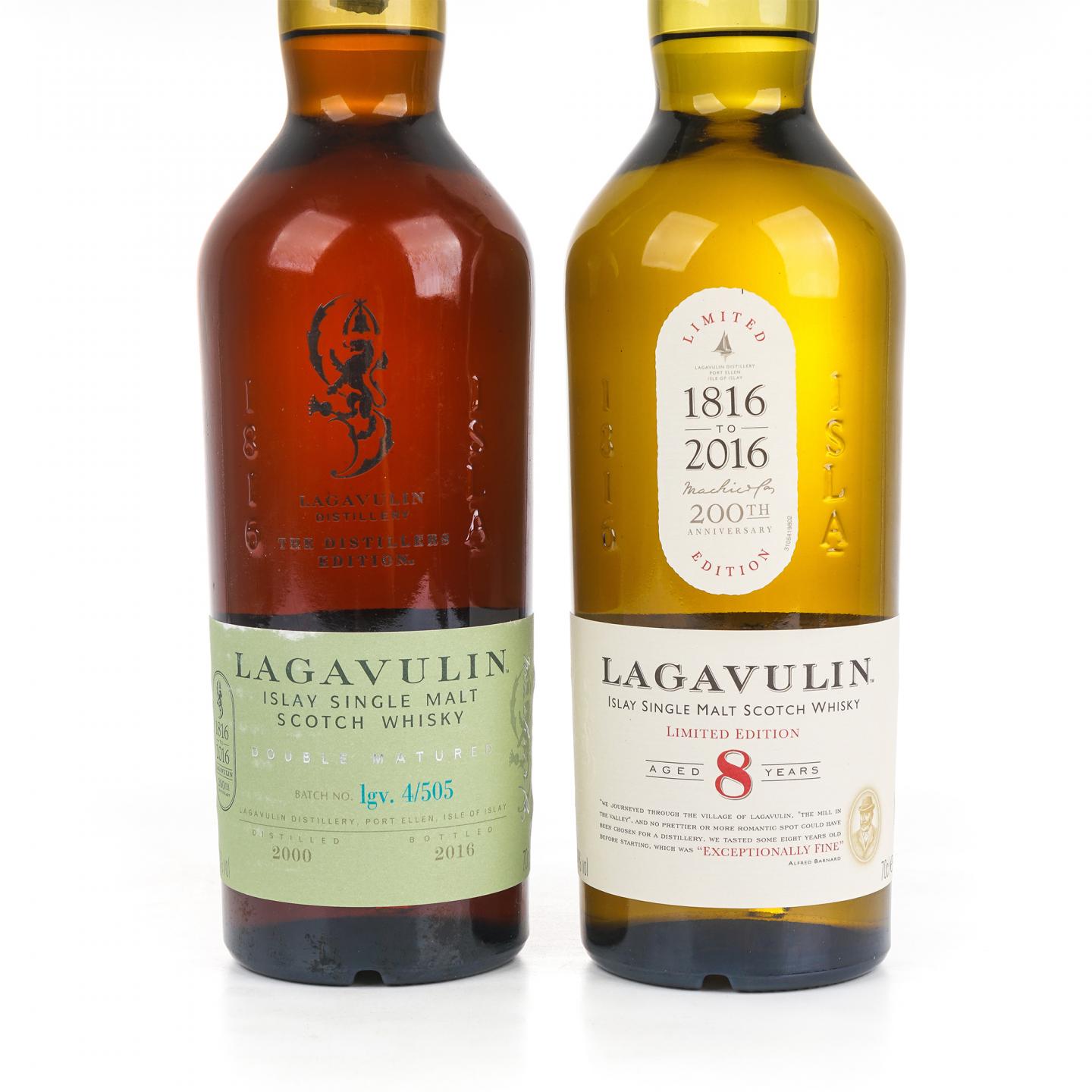 乐加维林 2016 蒸馏师版/8年 200周年酒厂纪念 2瓶组