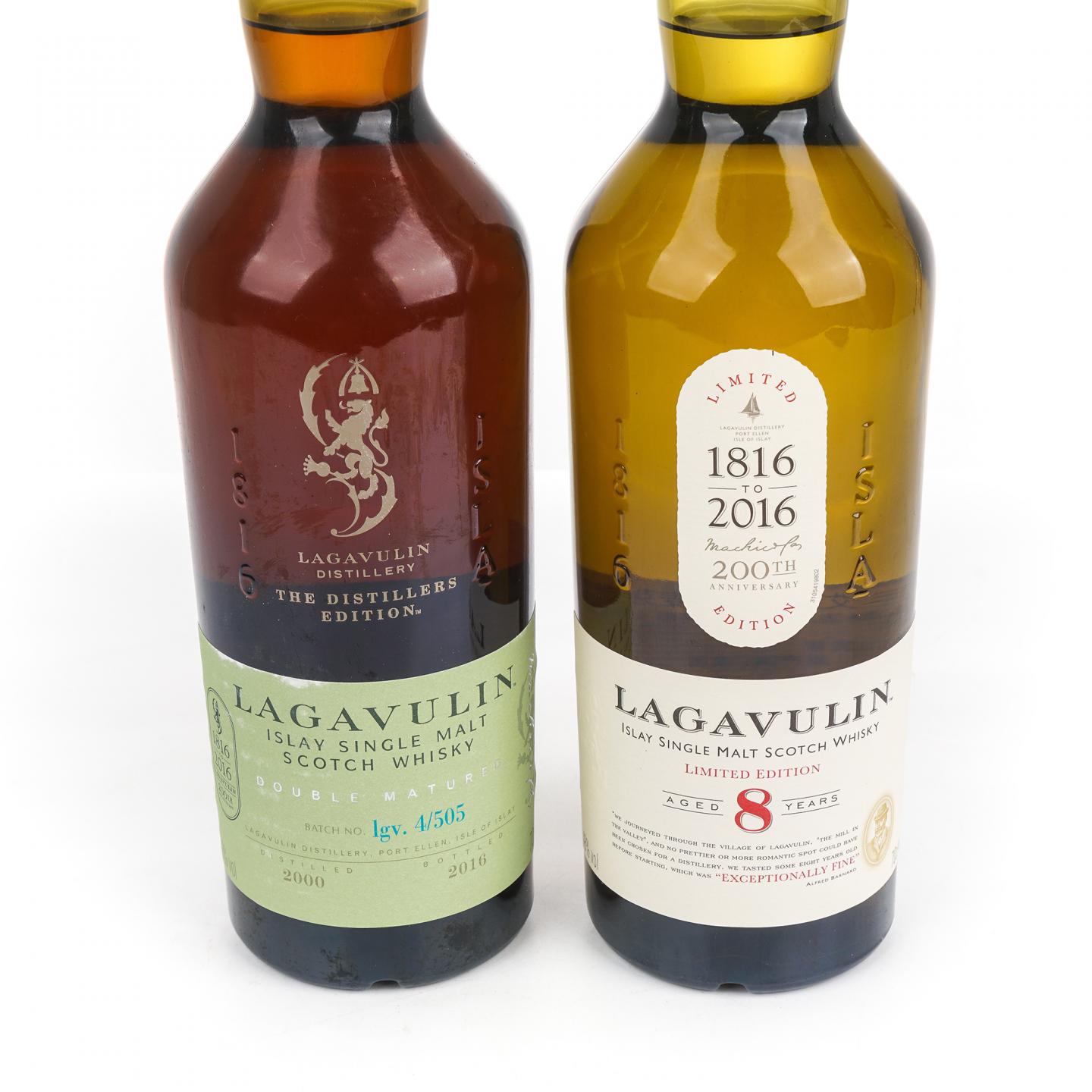 乐加维林 2016 蒸馏师版/8年 200周年酒厂纪念 2瓶组