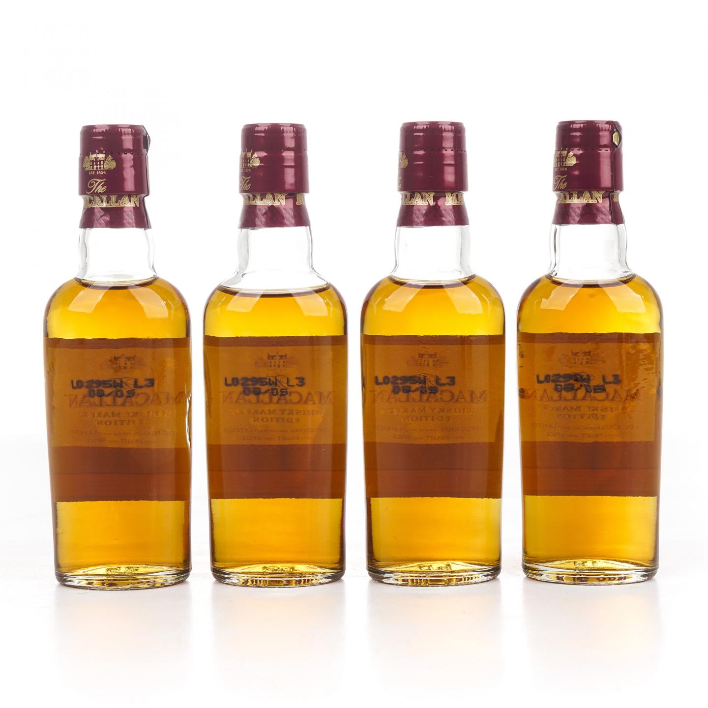 【酒版】麦卡伦 1824系列 Whisky Maker's Edition 12瓶组*50ml