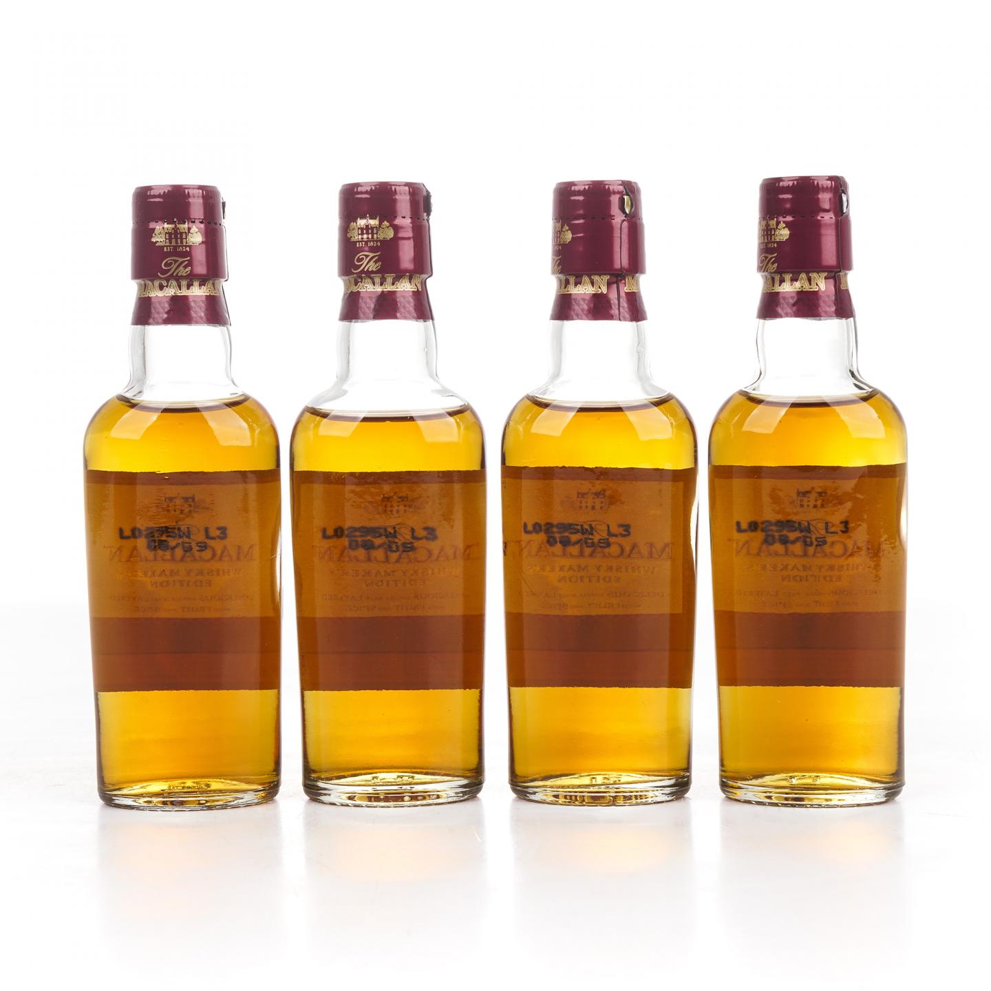【酒版】麦卡伦 1824系列 Whisky Maker's Edition 12瓶组*50ml