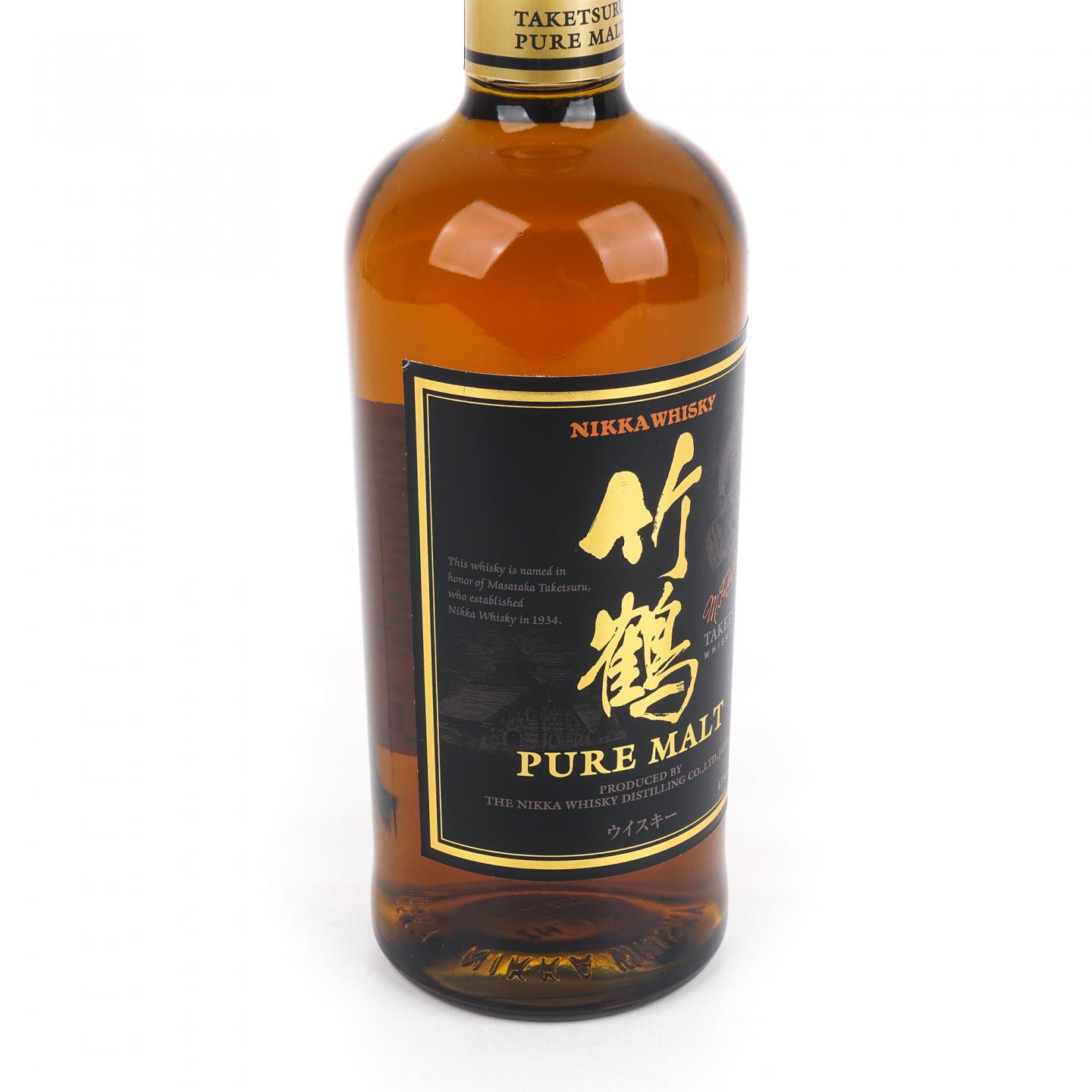 竹鹤 Pure Malt 旧版 黑标 700ml