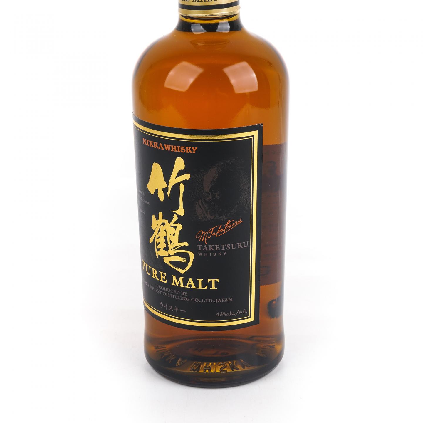 竹鹤 Pure Malt 旧版 黑标 700ml