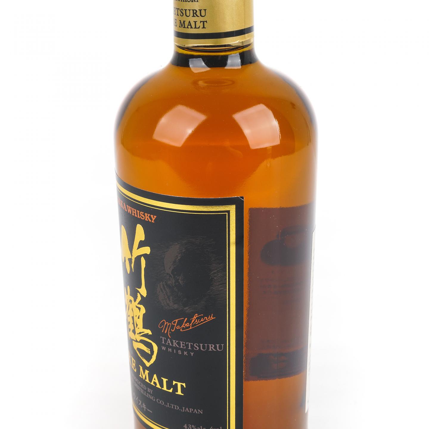 竹鹤 Pure Malt 旧版 黑标 700ml