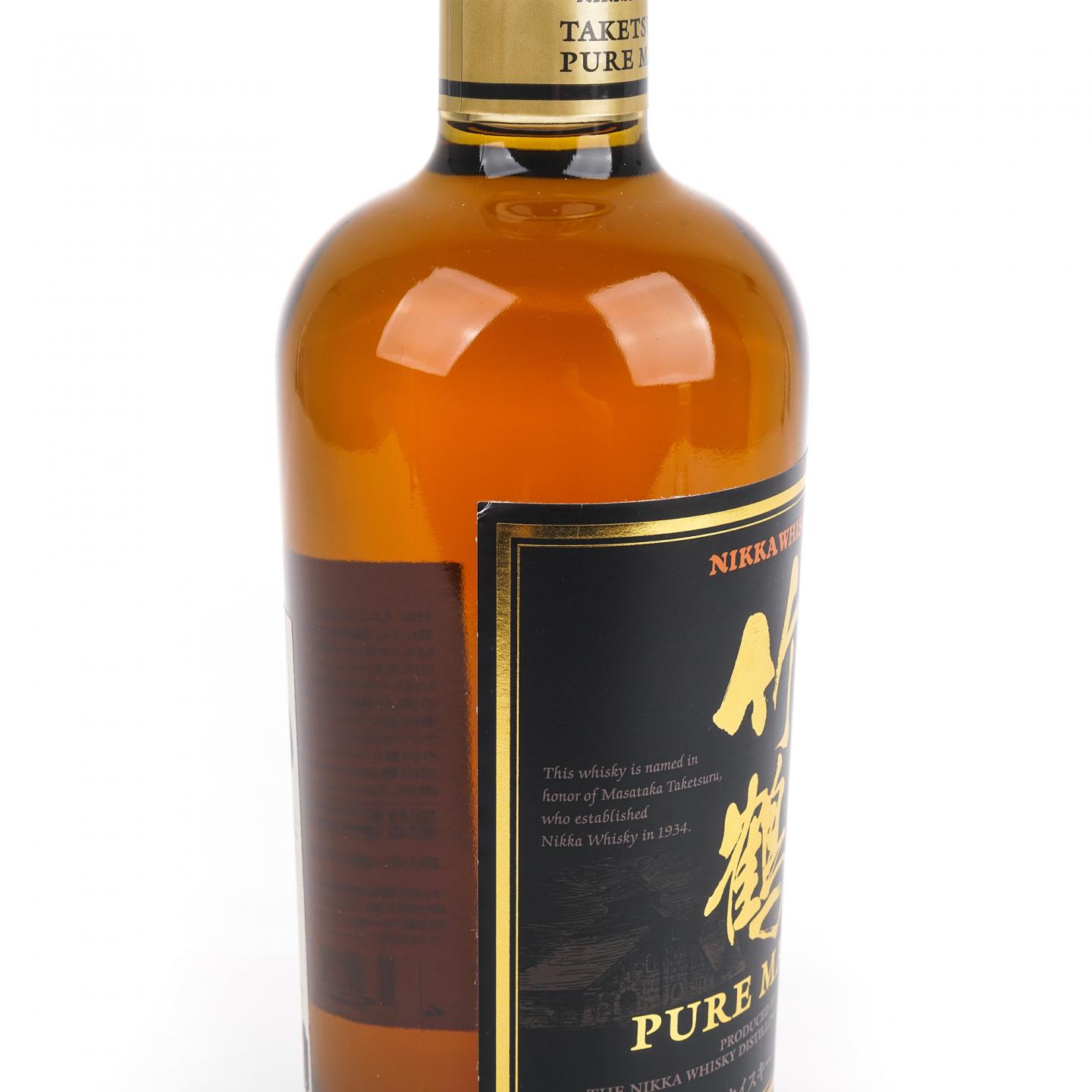 竹鹤 Pure Malt 旧版 黑标 700ml