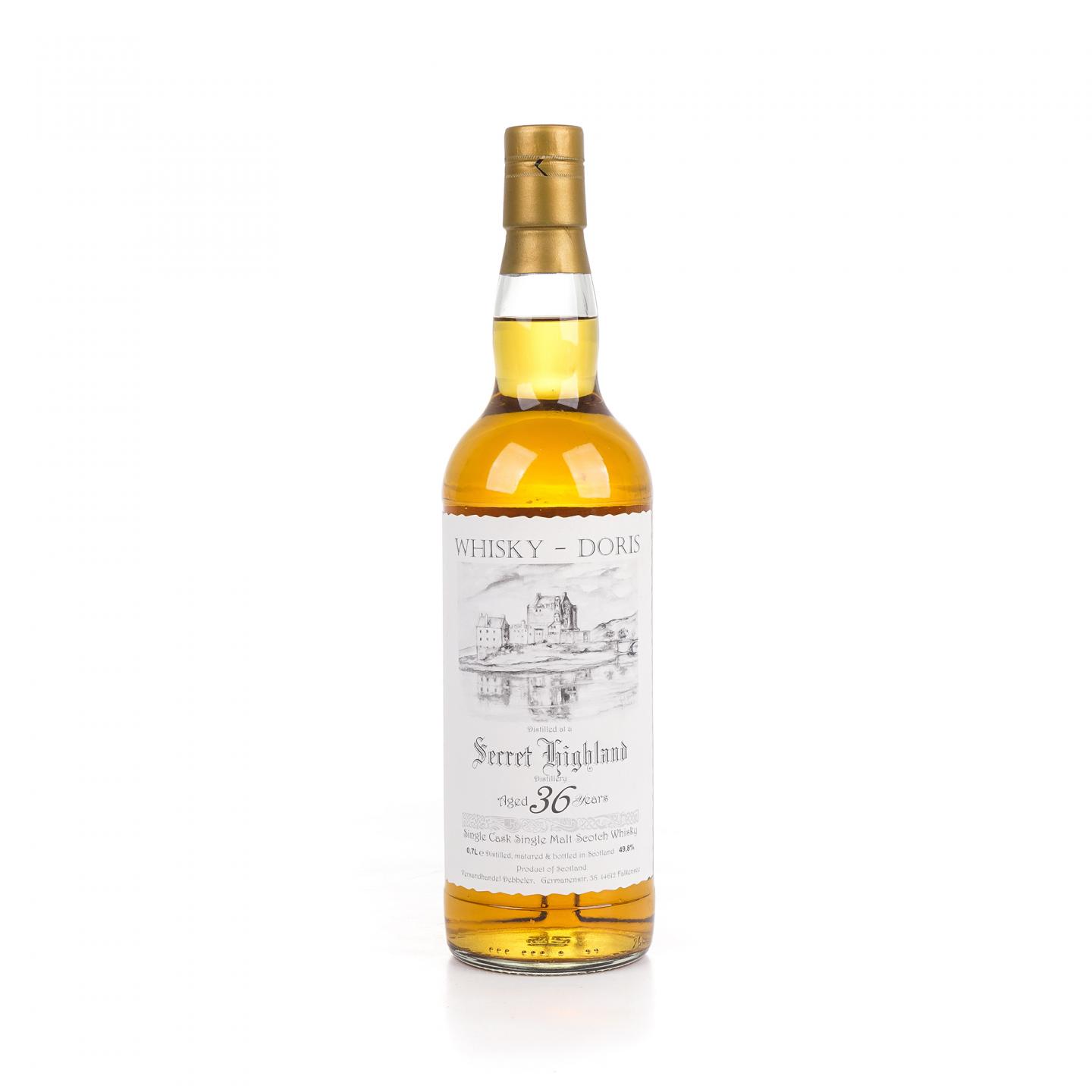 秘密高地 36年 1983-2019 单桶#77 Whisky-Doris