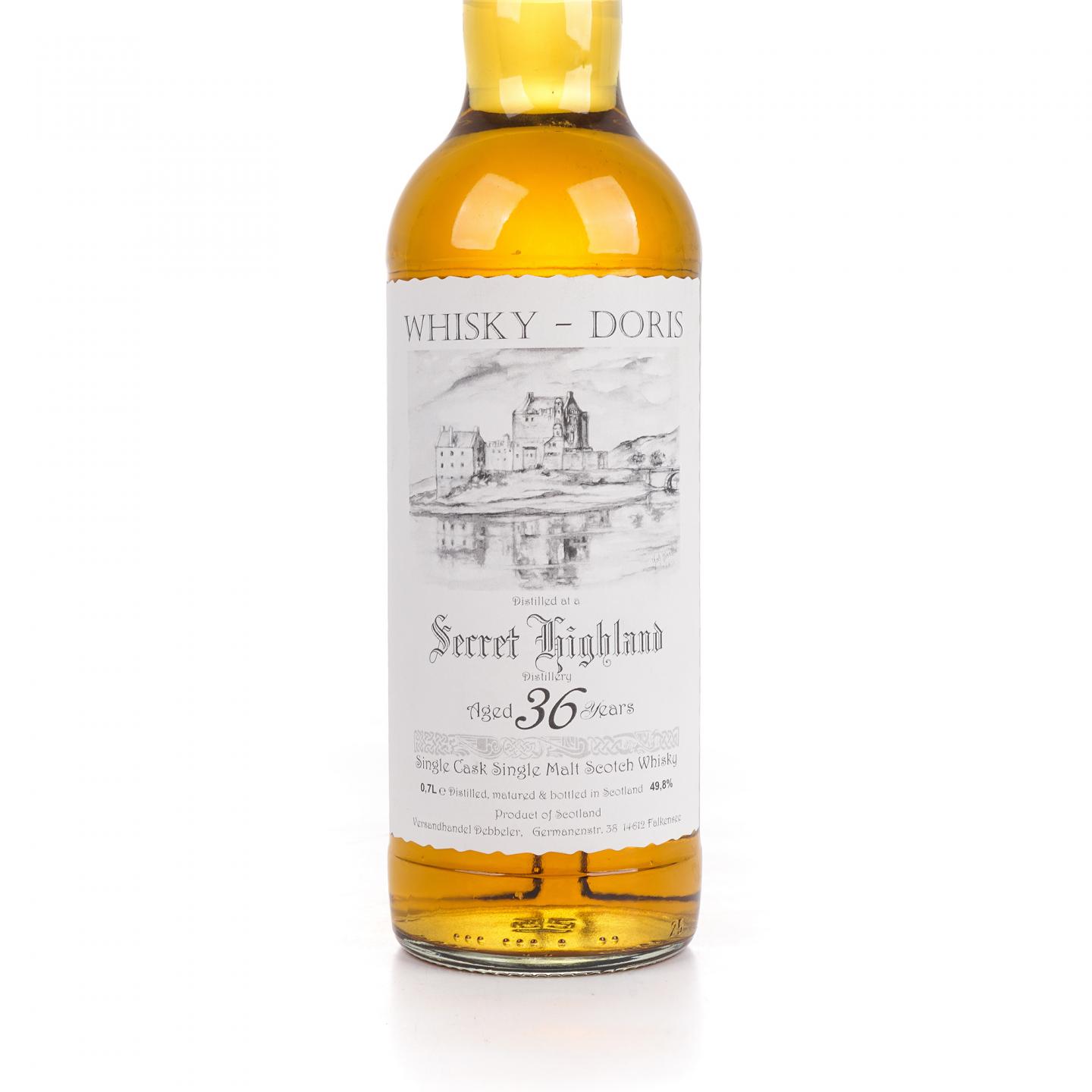 秘密高地 36年 1983-2019 单桶#77 Whisky-Doris