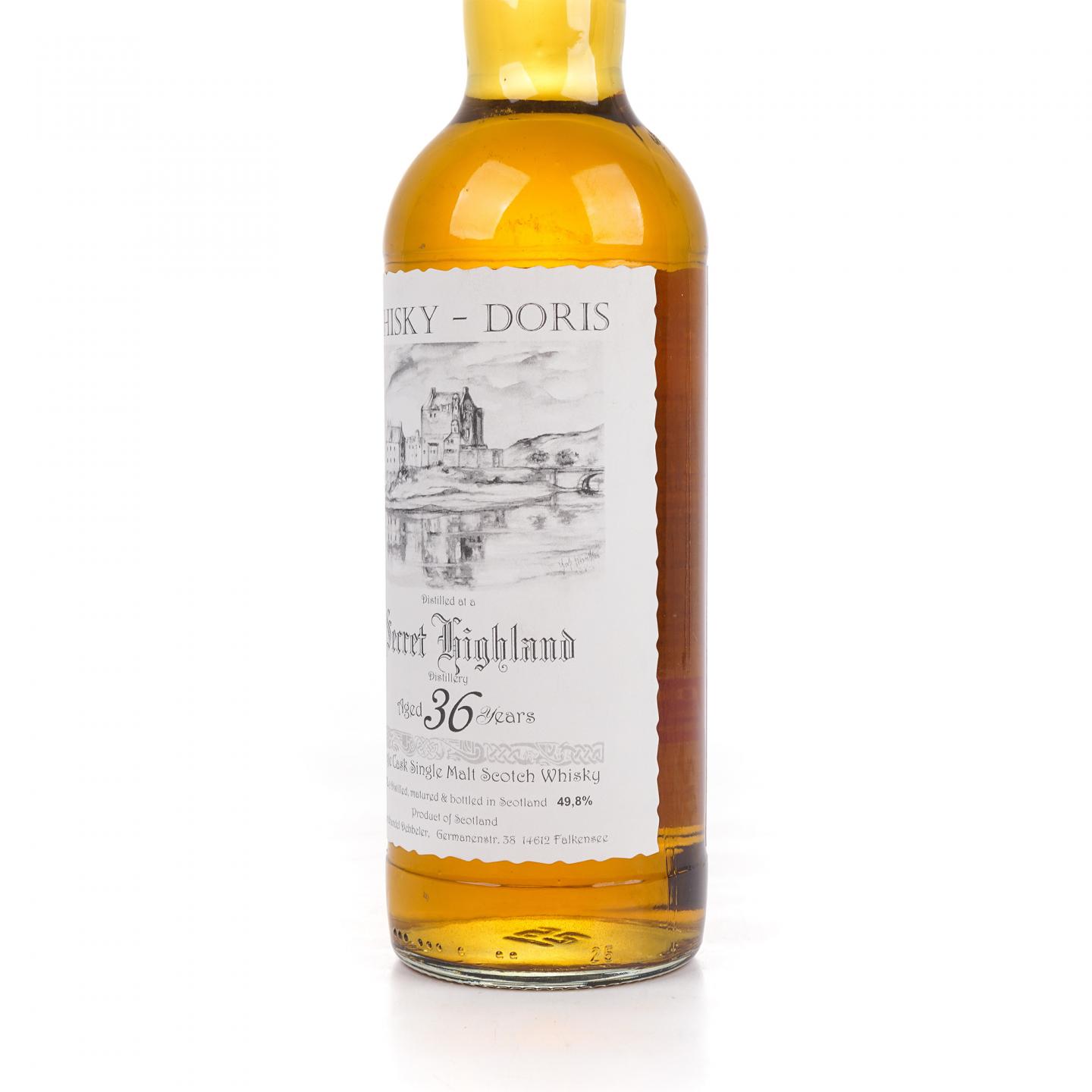 秘密高地 36年 1983-2019 单桶#77 Whisky-Doris