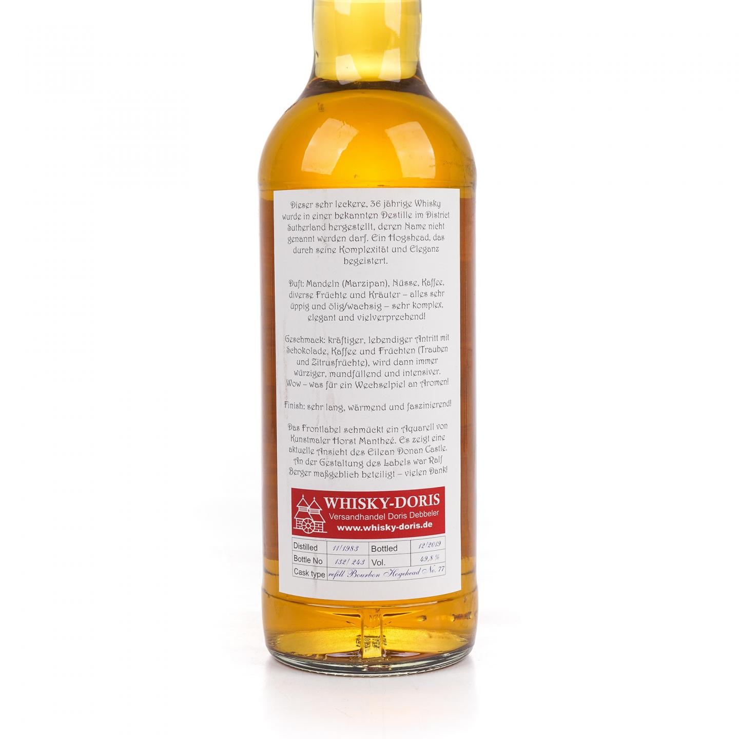 秘密高地 36年 1983-2019 单桶#77 Whisky-Doris