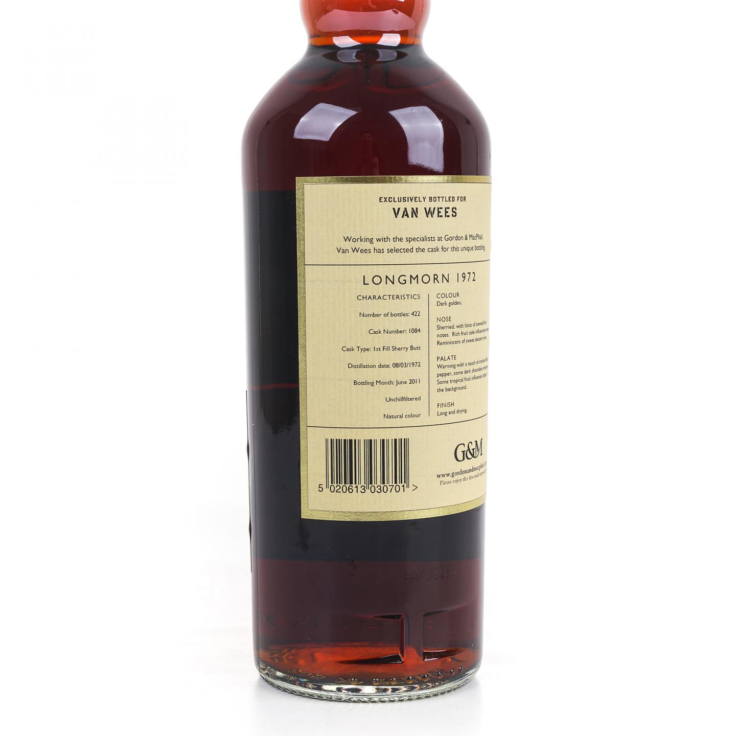 朗摩 1972-2011 初填雪莉桶#1084 GM