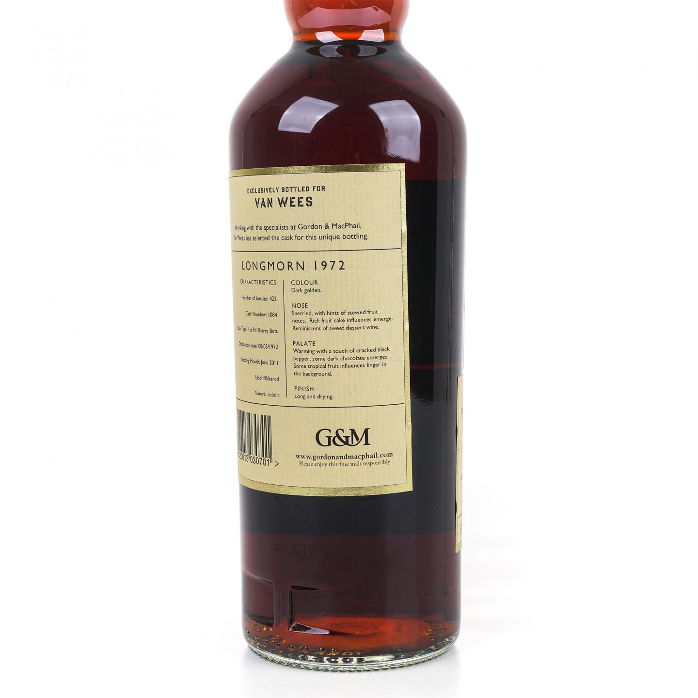 朗摩 1972-2011 初填雪莉桶#1084 GM