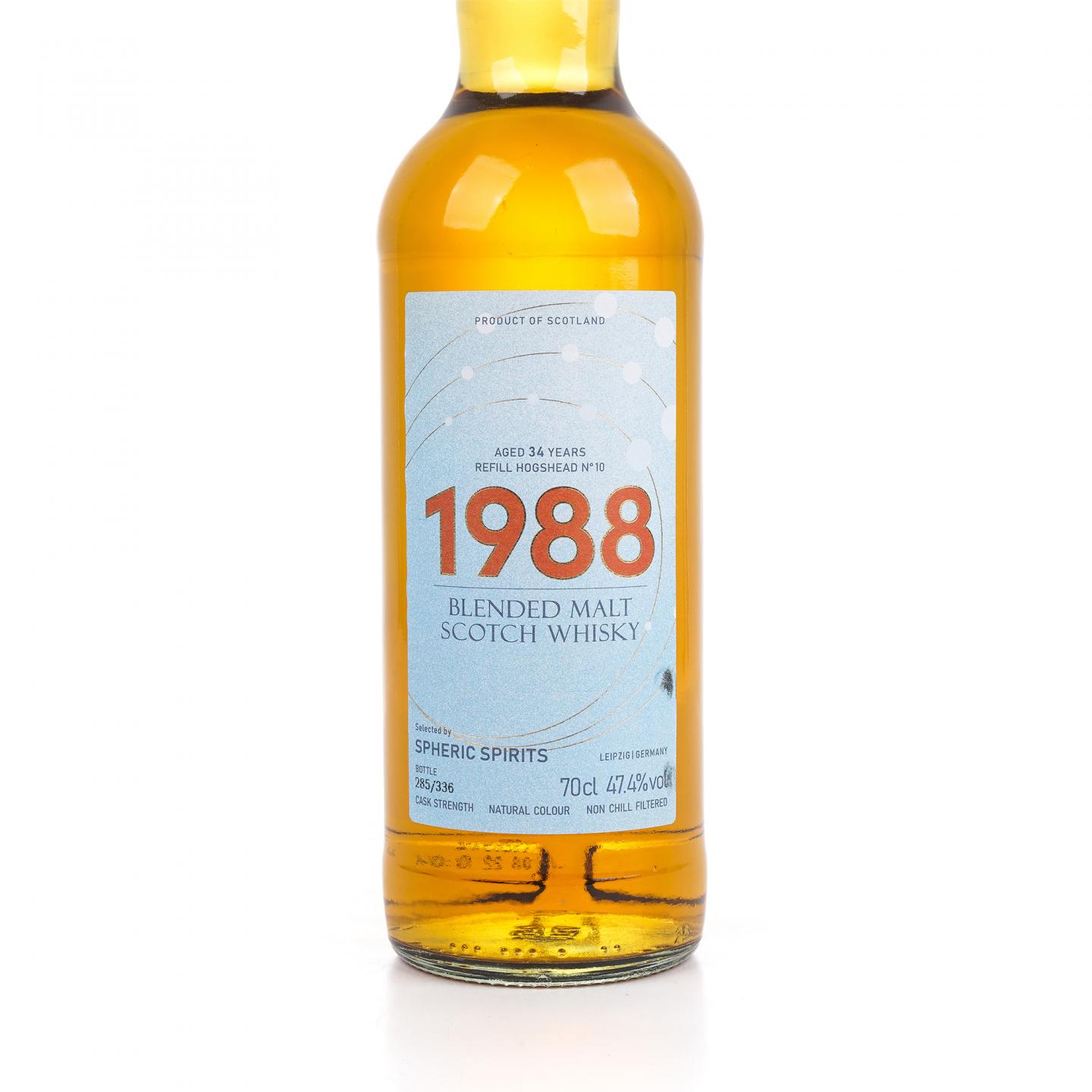 苏格兰调和 34年 1988-2022 SpSp 桶号#10 桶强