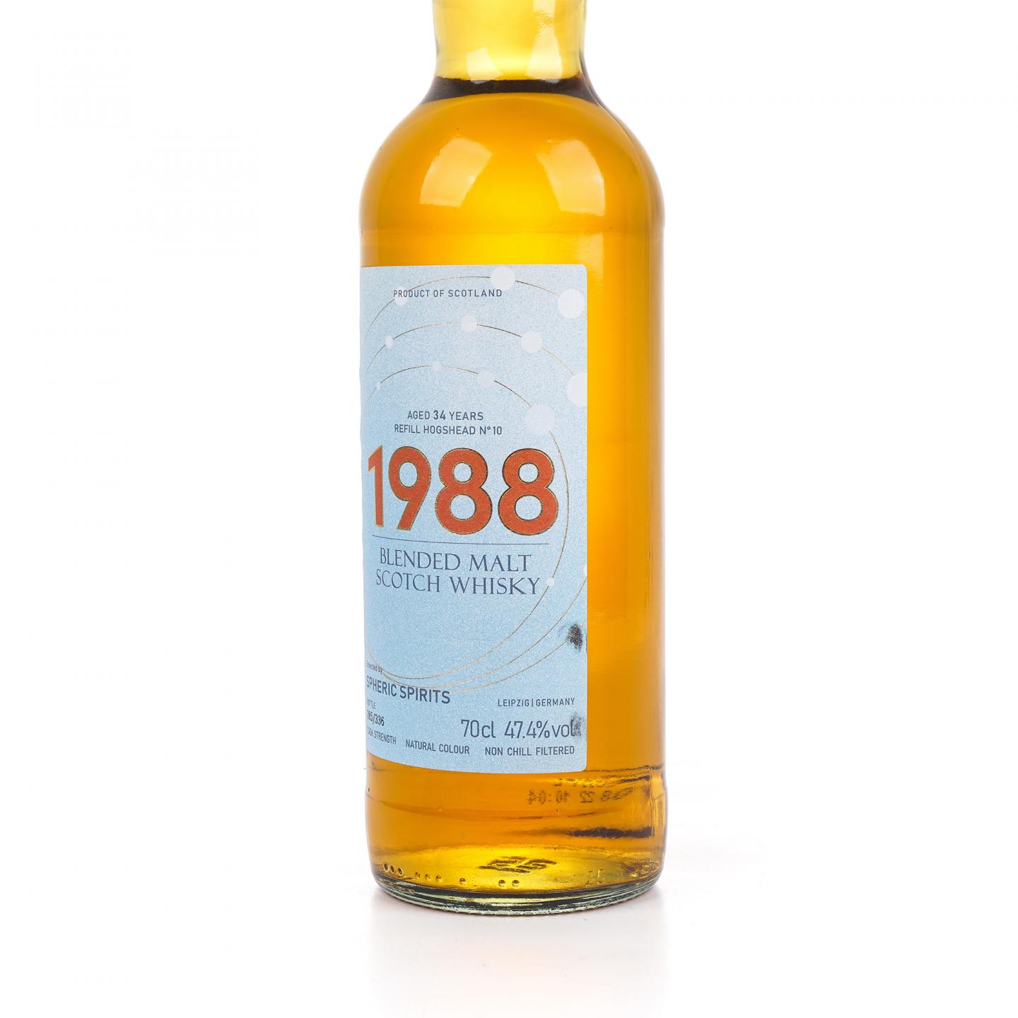 苏格兰调和 34年 1988-2022 SpSp 桶号#10 桶强