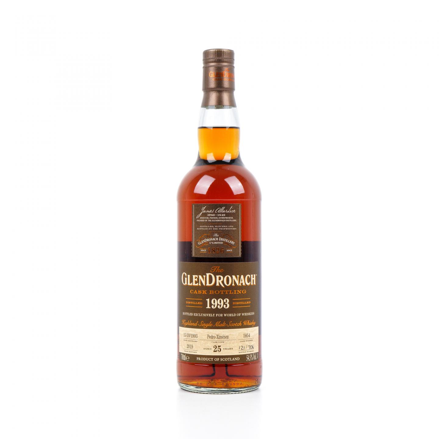 格兰多纳 25年 1993-2019 雪莉桶#5854