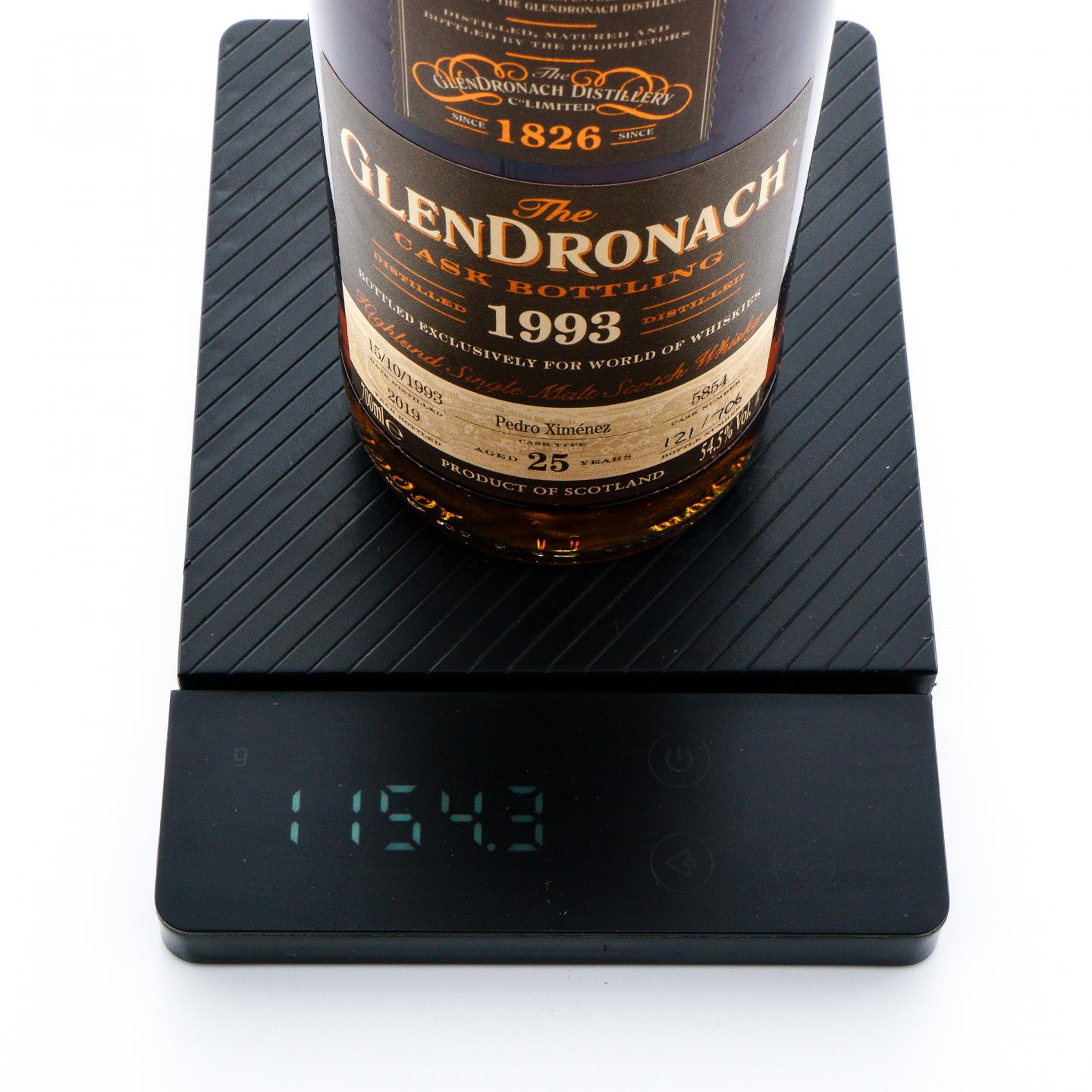 格兰多纳 25年 1993-2019 雪莉桶#5854