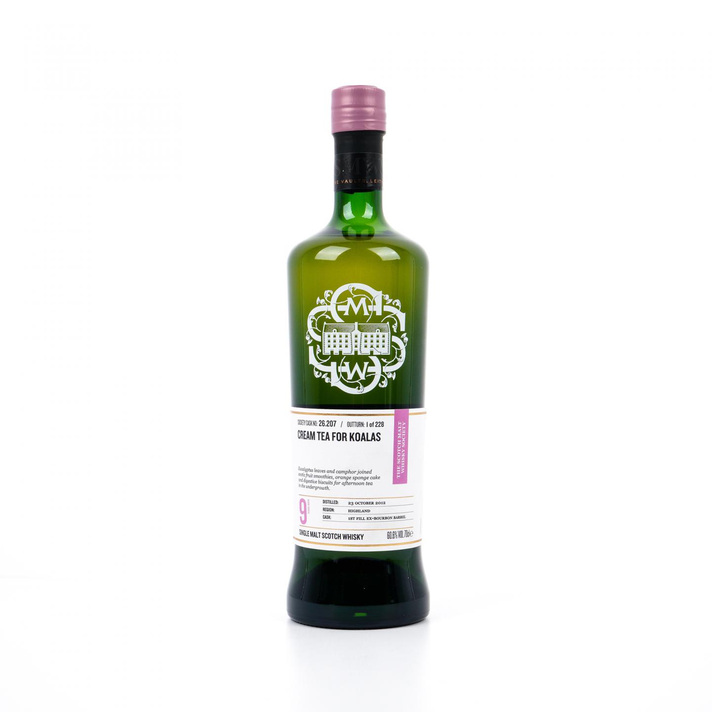 SMWS 26.207 克里尼利基 9年 2012