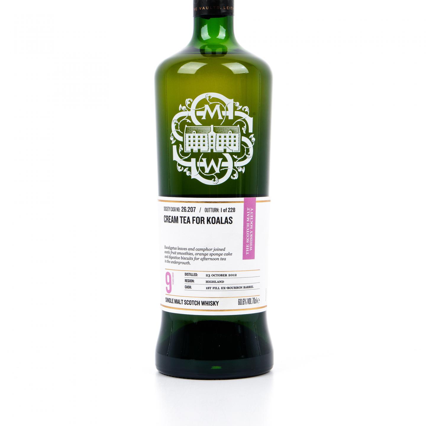 SMWS 26.207 克里尼利基 9年 2012
