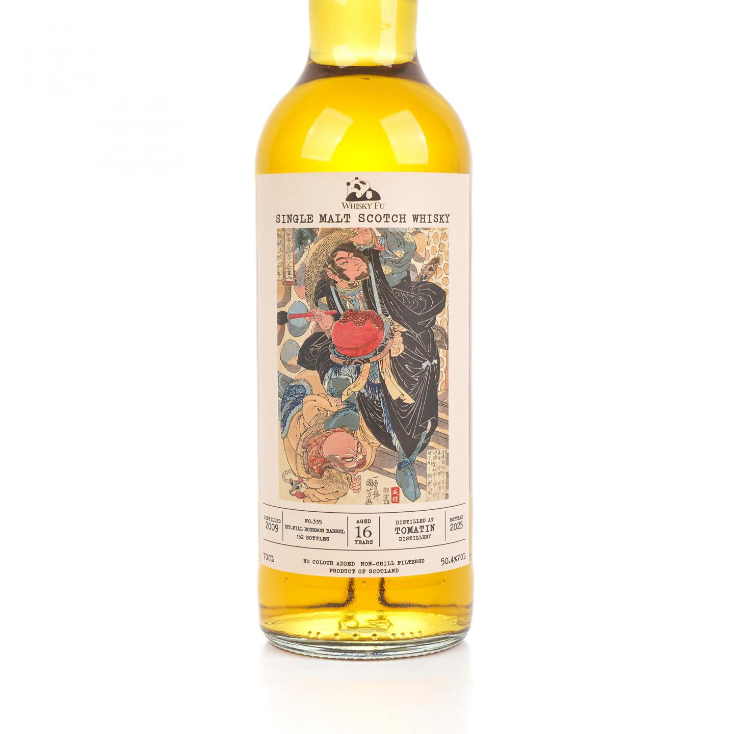 汤马丁 16年 2009-2025 「通俗水浒传豪杰·拼命三郎石秀」700ml