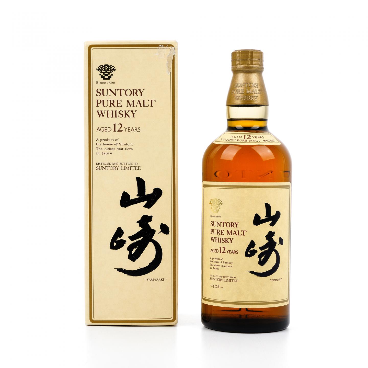 山崎 12年 金花标 Pure Malt 750ML