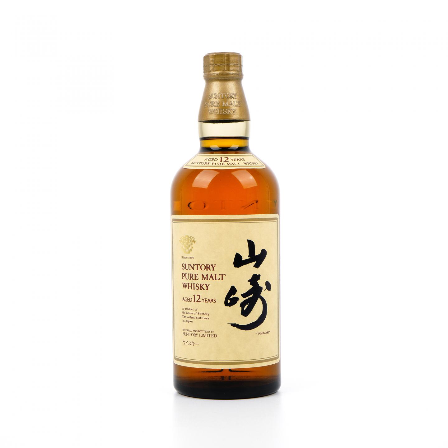 山崎 12年 金花标 Pure Malt 750ML