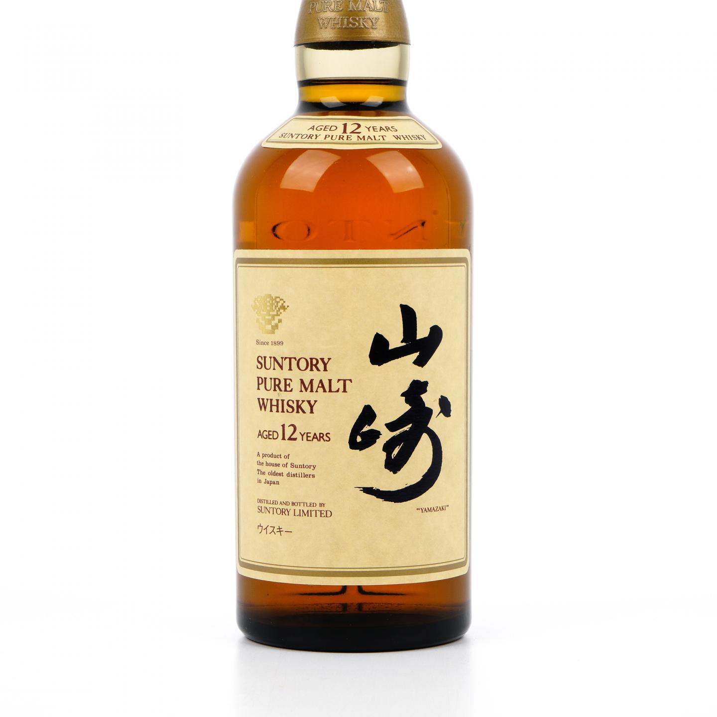 山崎 12年 金花标 Pure Malt 750ML