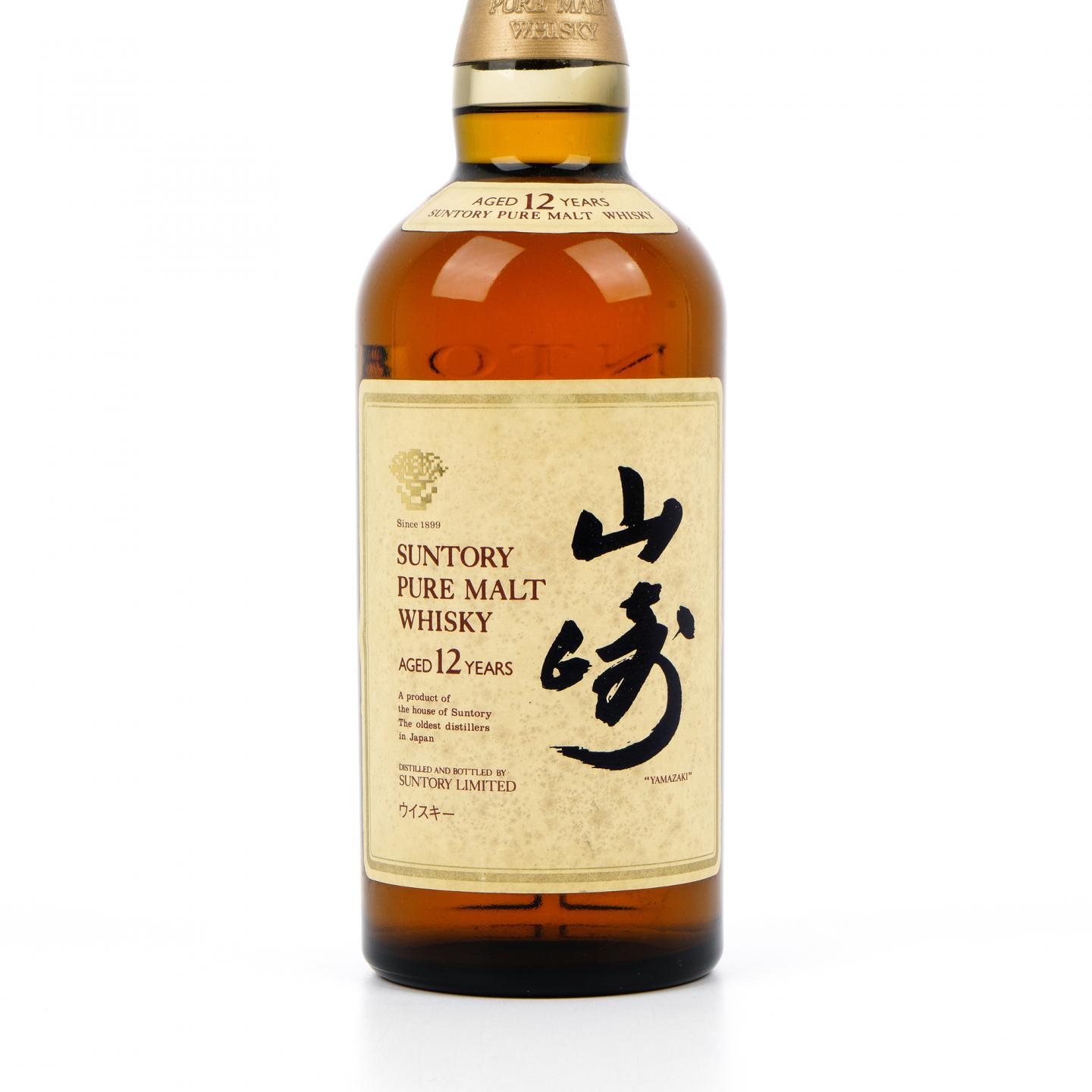 山崎 12年 金花标 Pure Malt 750ml