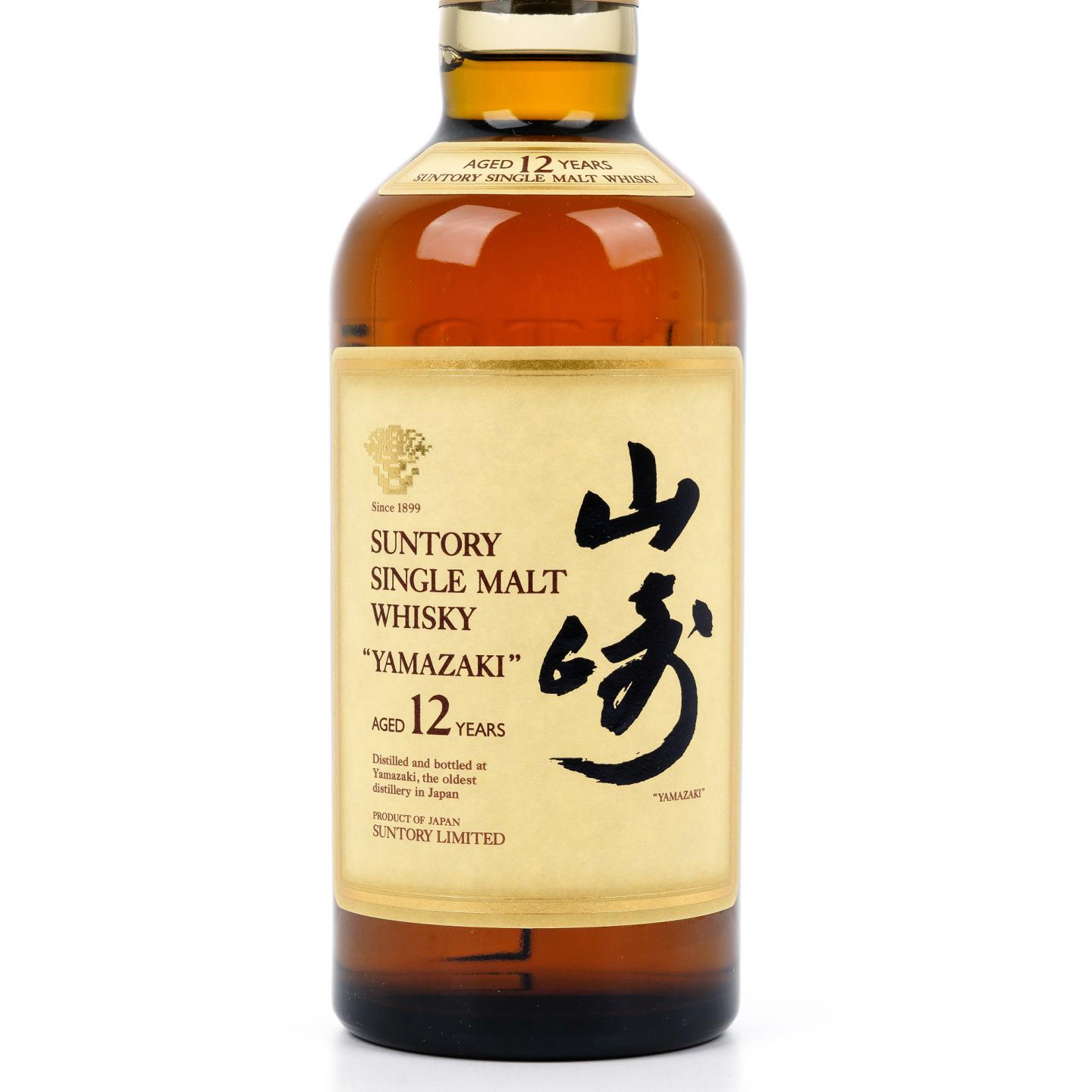 山崎 12年 金花标 Pure Malt 750ML 43%