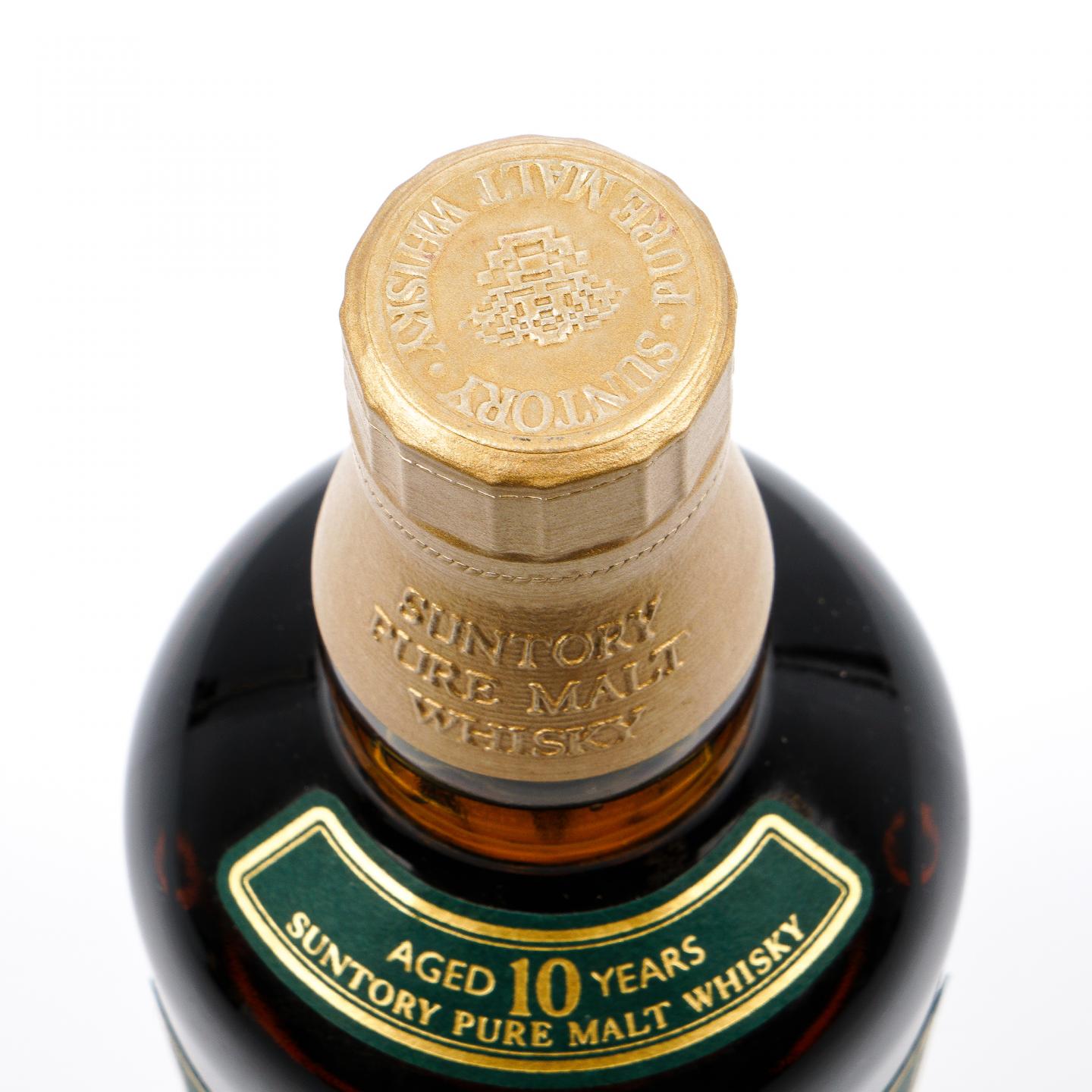 山崎 10年 金花标 绿标 Pure Malt 750ML