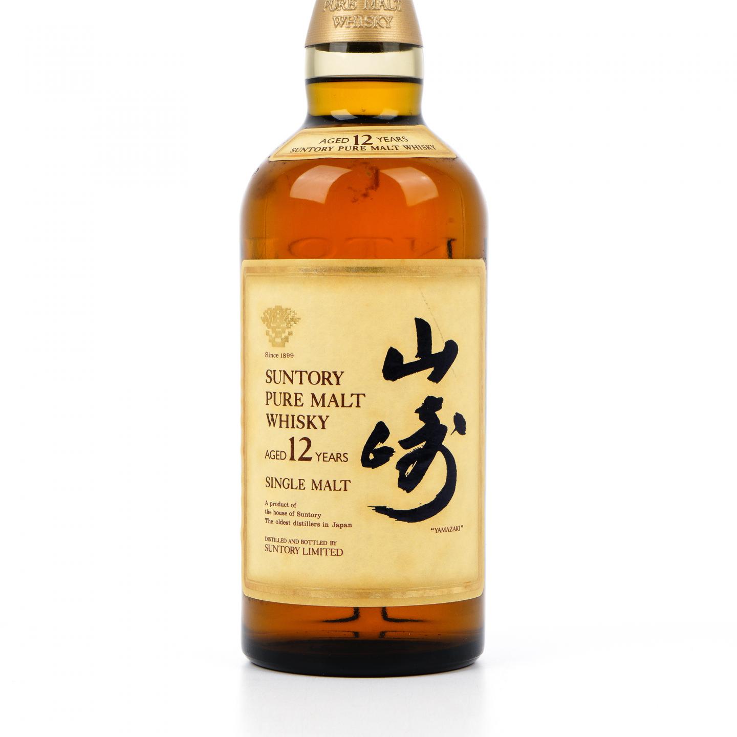 山崎 12年 金花标 Pure Malt 750ML 43%Vol.