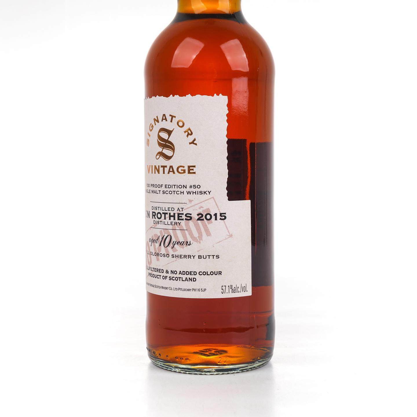 格兰路思 10年 2015-2025 初填雪莉桶 SV