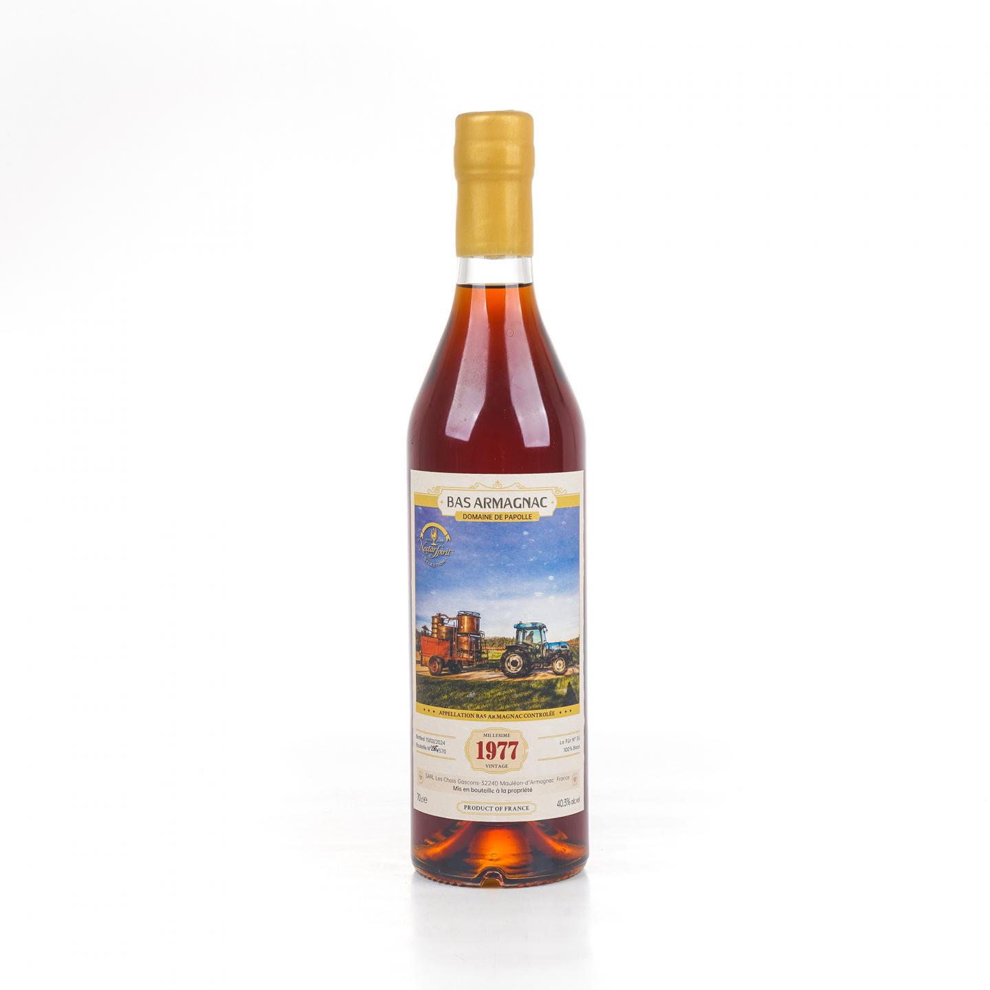 Domaine de papolle 1977-2024 年份雅文邑
