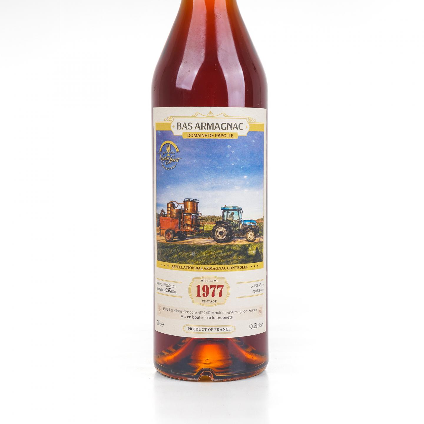 Domaine de papolle 1977-2024 年份雅文邑
