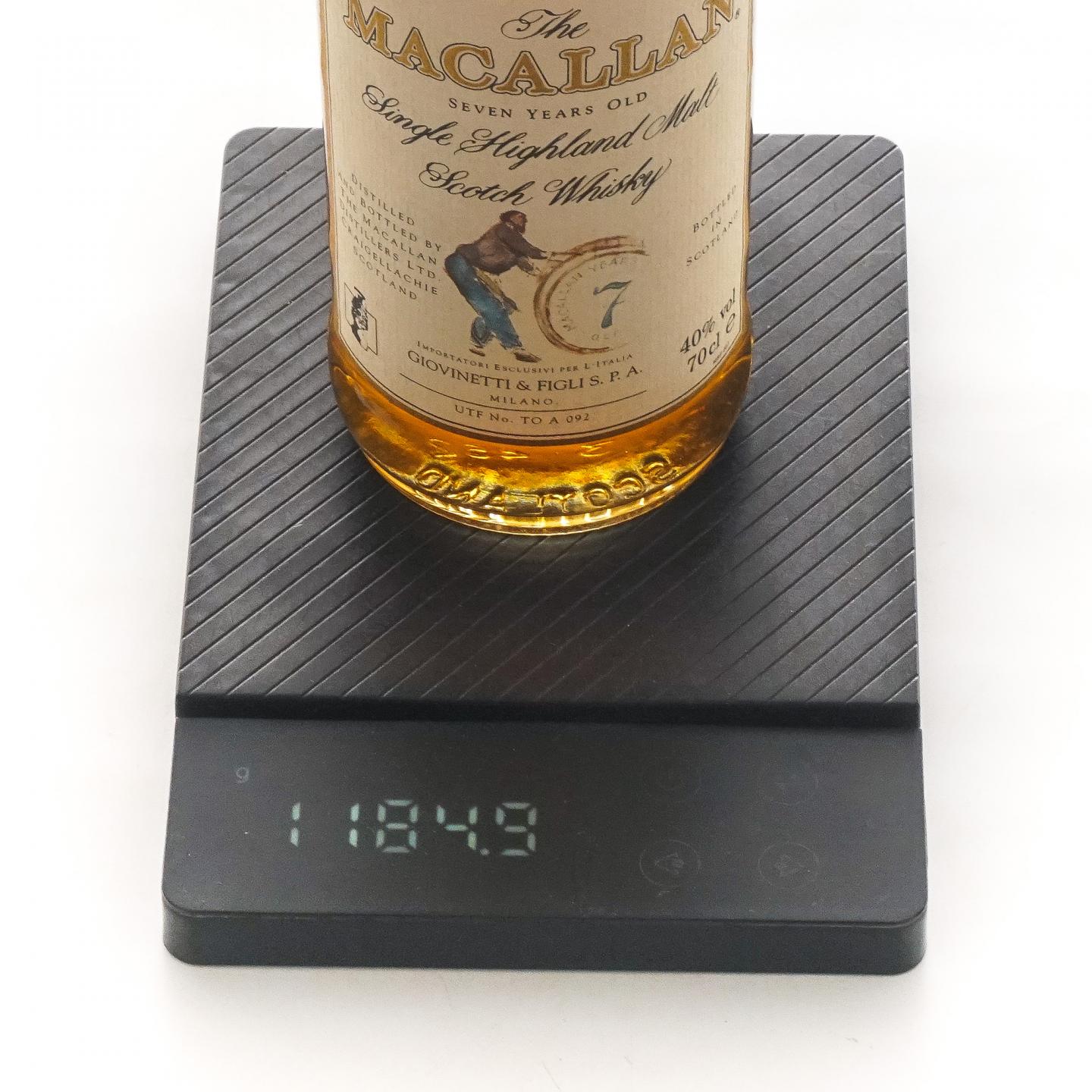 麦卡伦 7年 推桶匠 雪莉桶