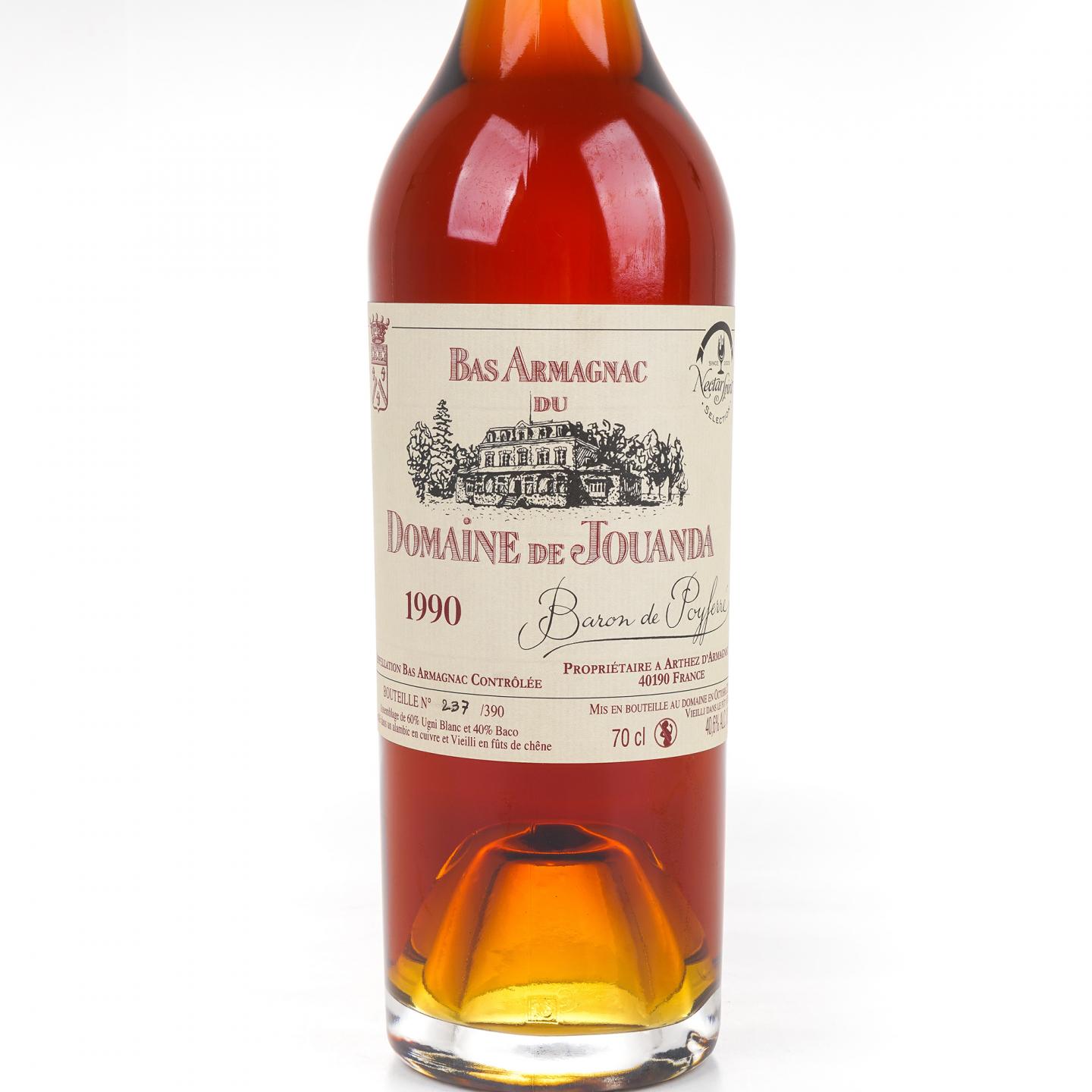 茹安达 1990-2023 单桶 雅文邑 白兰地 Nsps