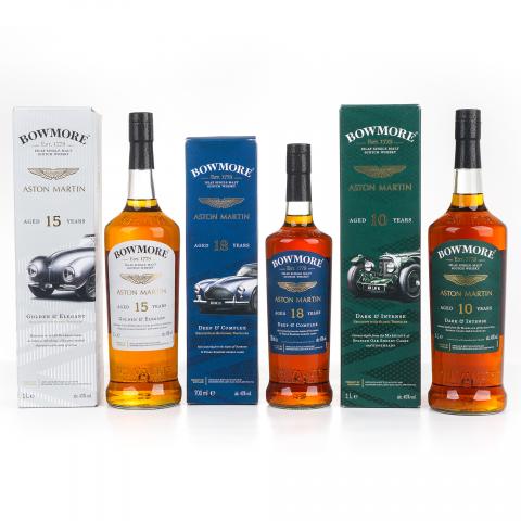 波摩 10/15/18年 Aston Martin 3瓶组 700ml/1000ml