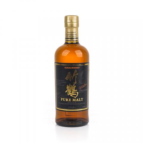 竹鹤 Pure Malt 旧版 黑标 700ml