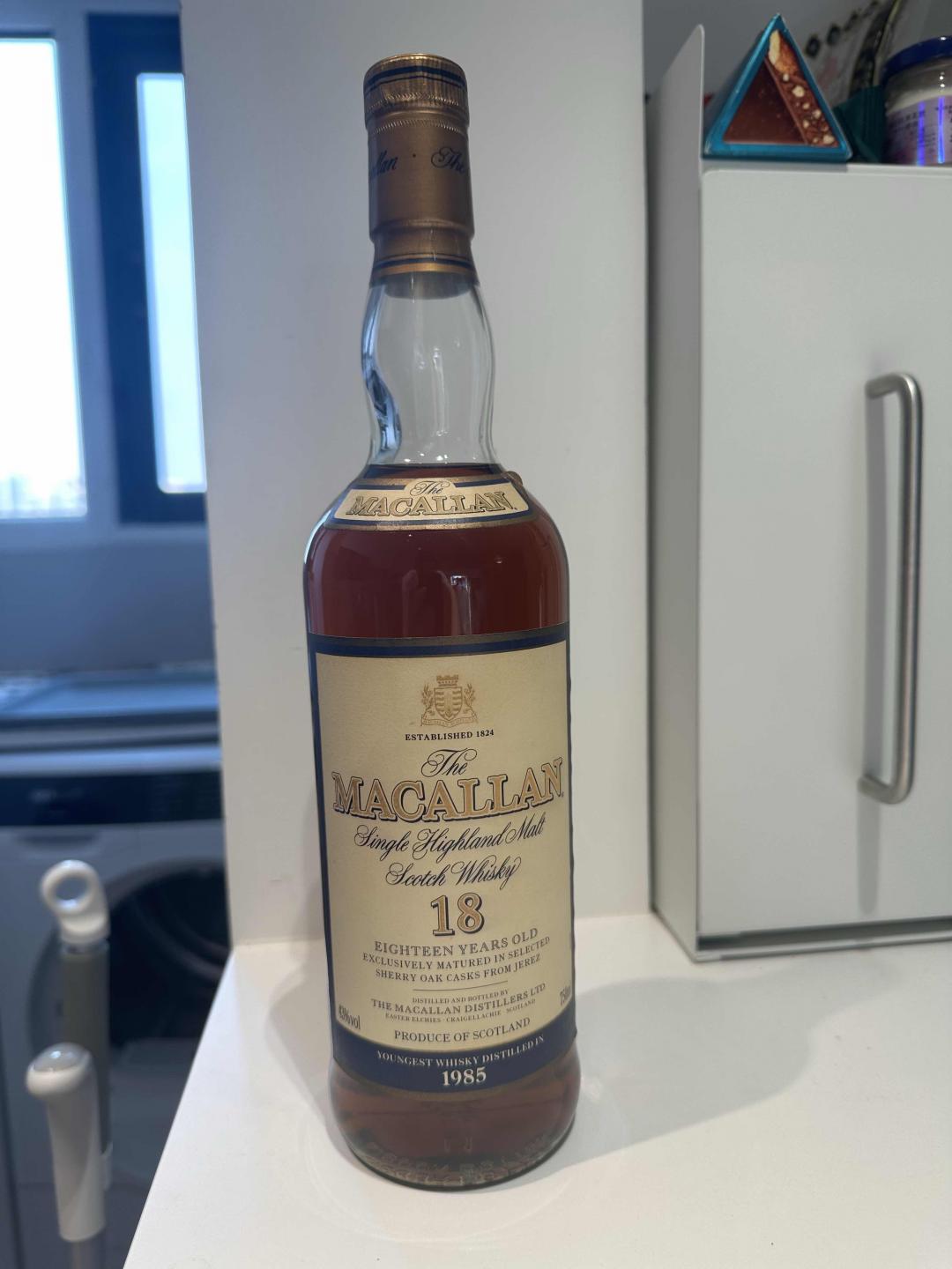 Macallan 麦卡伦18年 1985