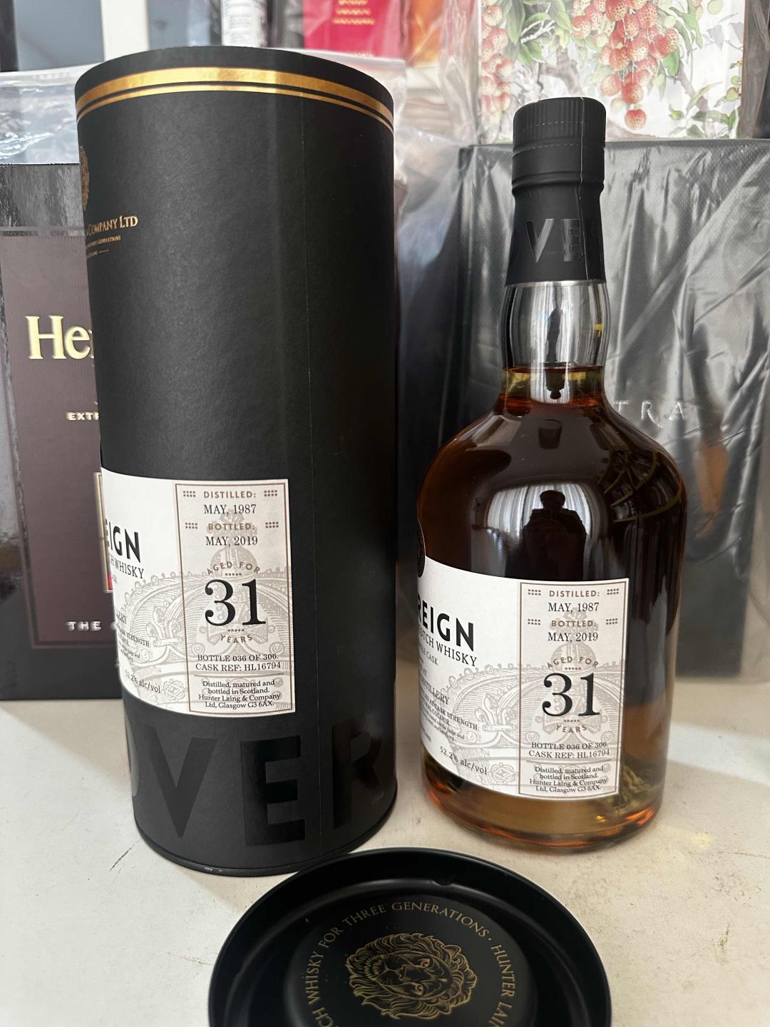 【绝版停产靓酒】 Invergordon 31年 1987-2019