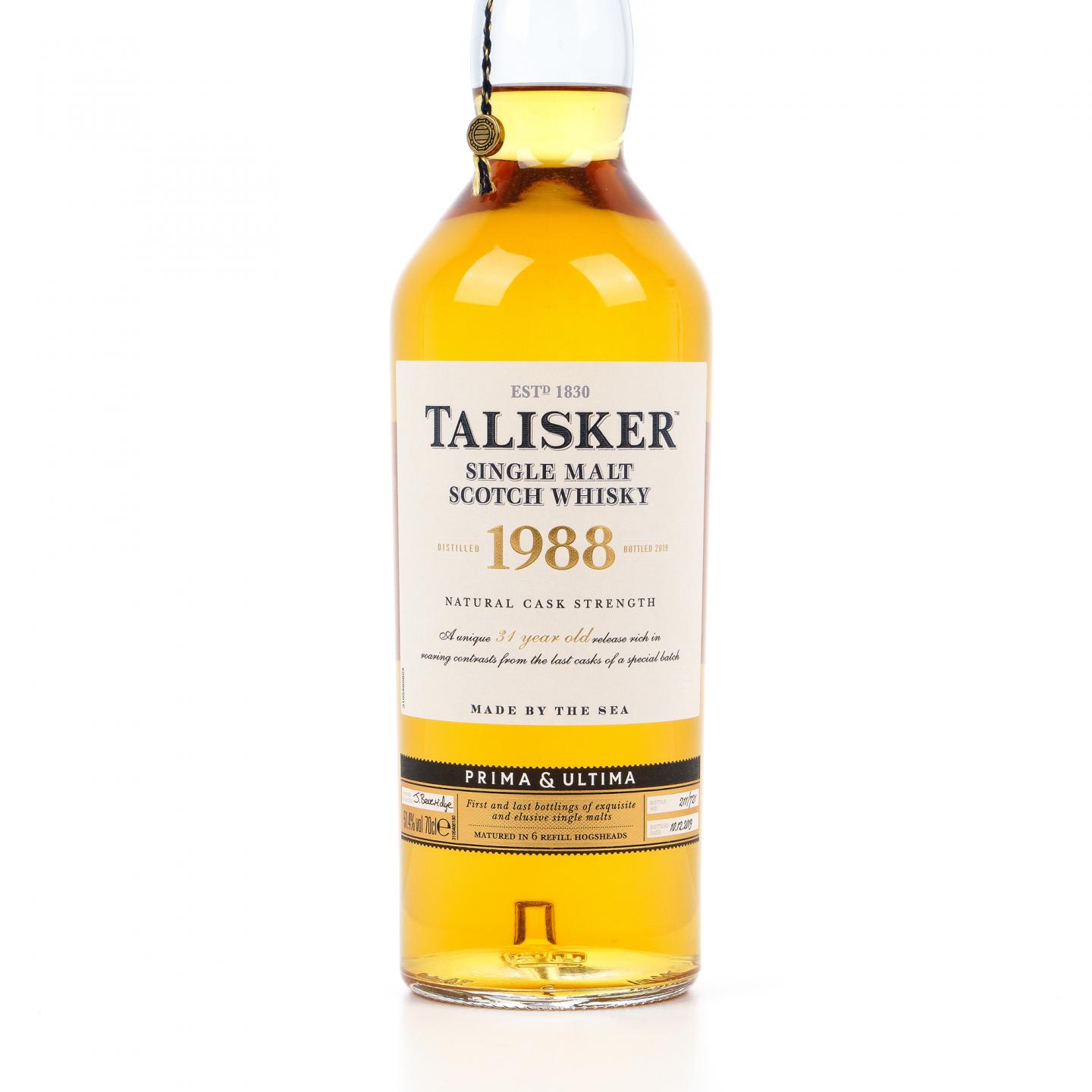 泰斯卡 31年 1988-2019 Prima & Ultima 行货