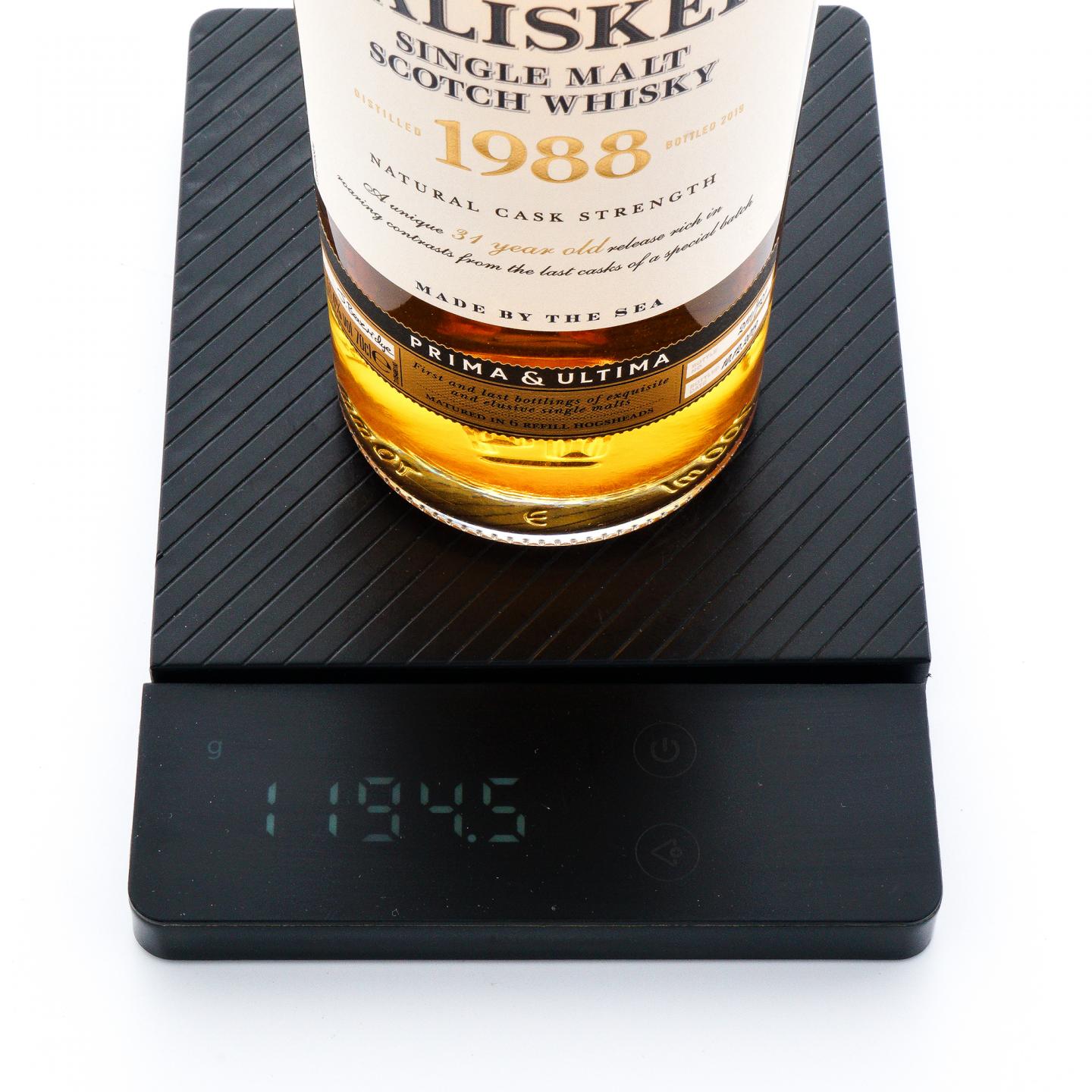 泰斯卡 31年 1988-2019 Prima & Ultima 行货