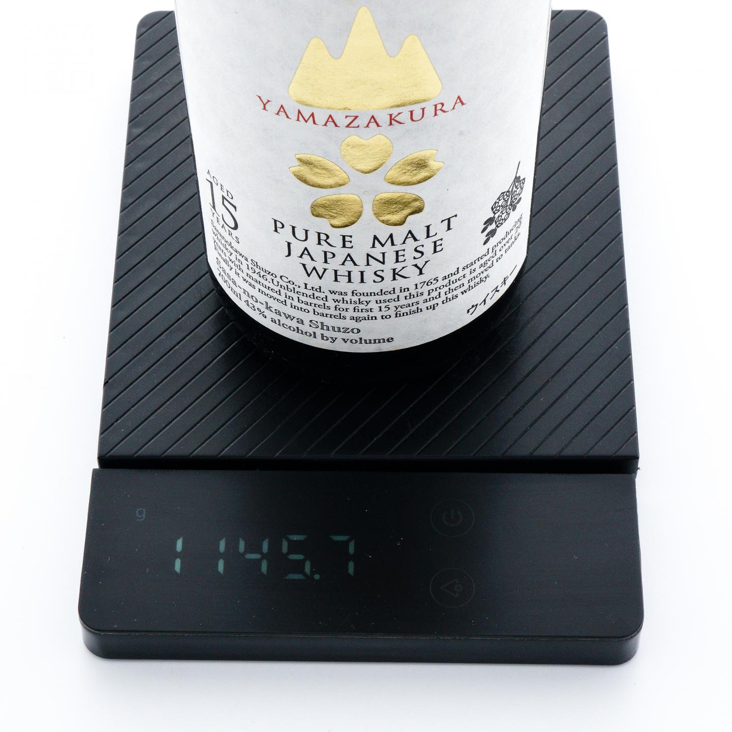 山樱 15年 纯麦威士忌