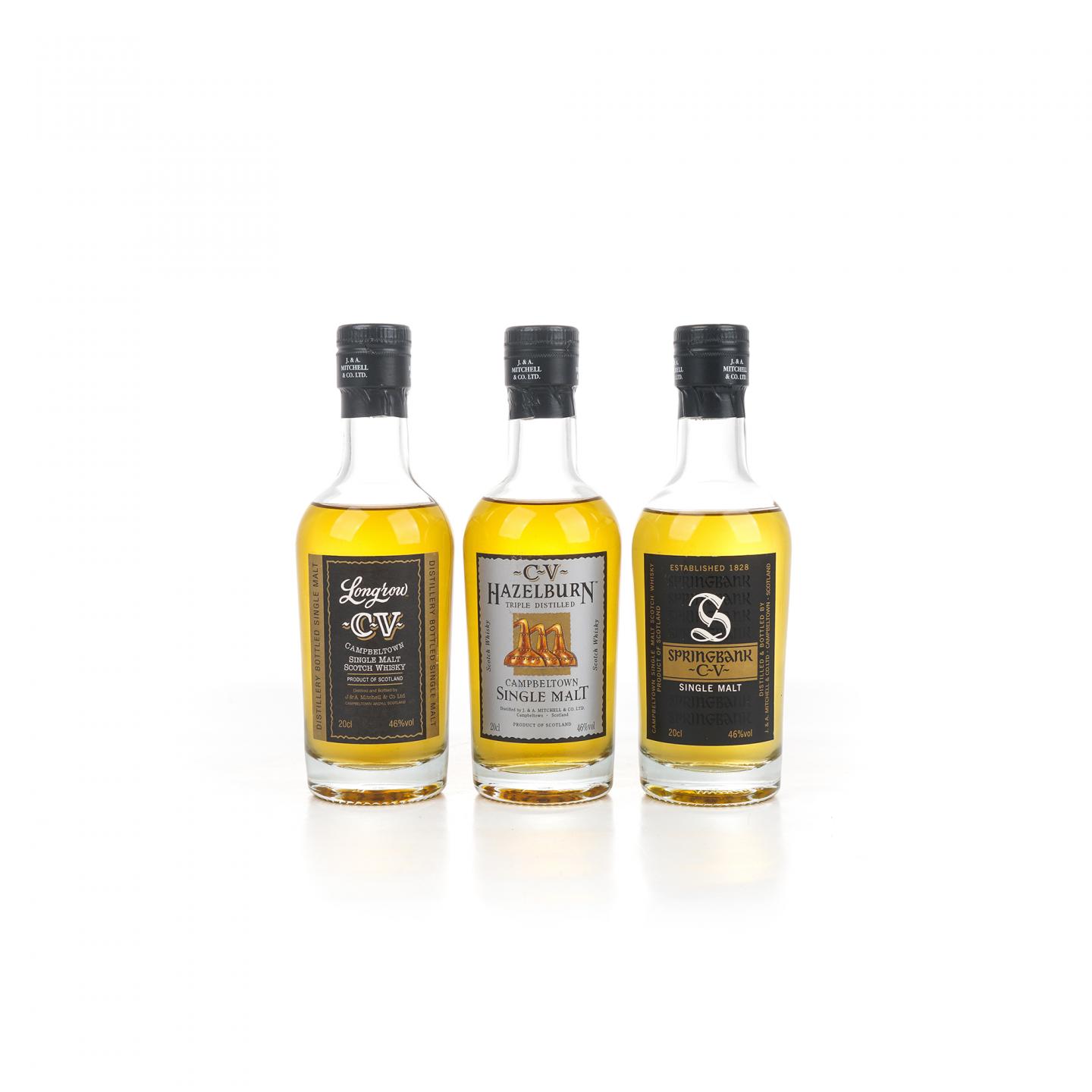 【中样】 云顶/哈索本/朗格罗 坎贝尔镇 CV 3瓶组 200ml