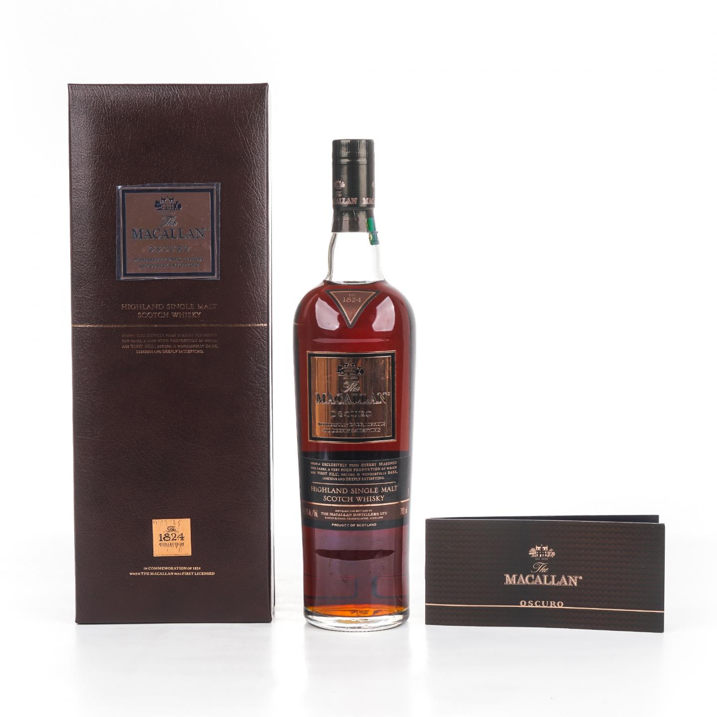 麦卡伦 Oscuro 深棕 1824系列