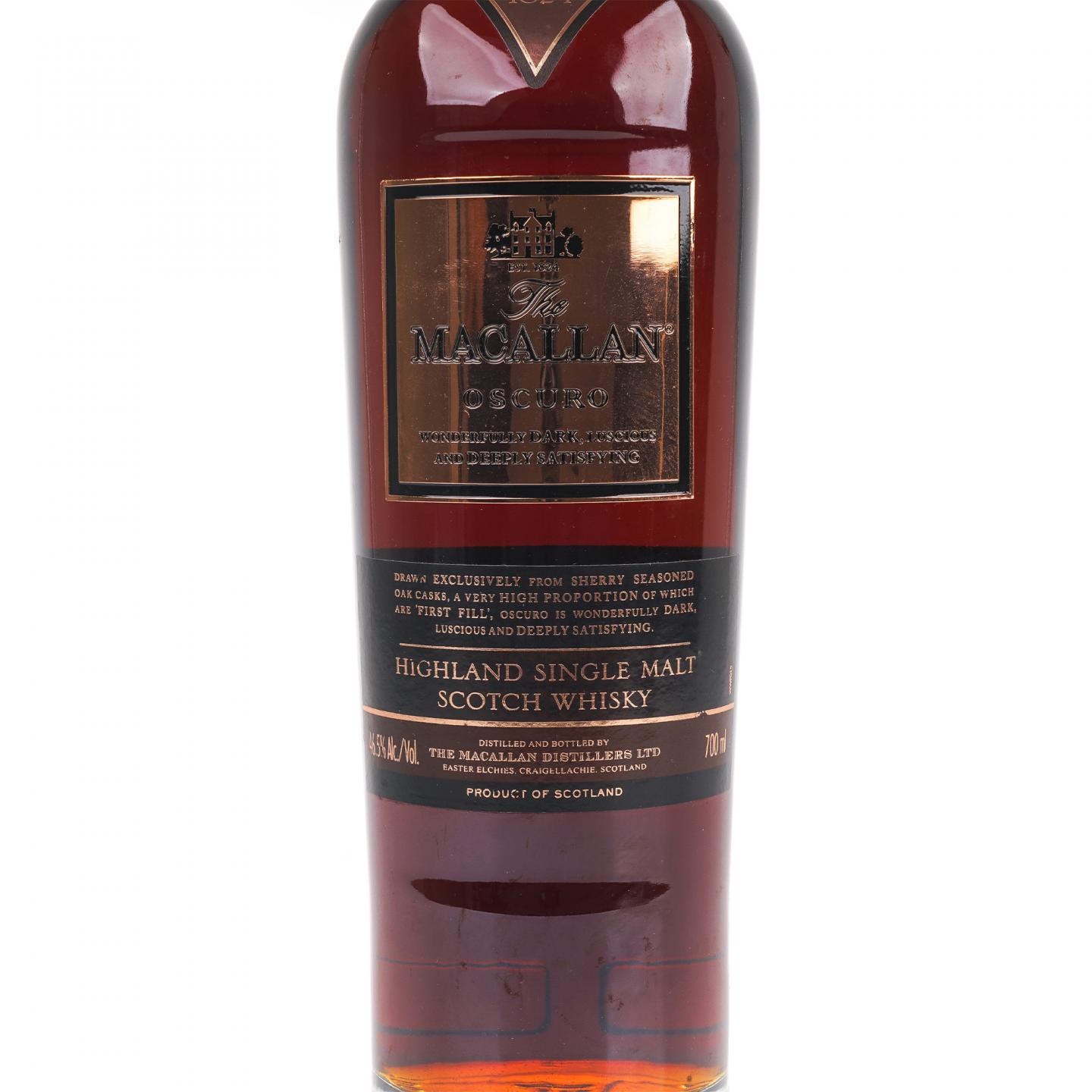 麦卡伦 Oscuro 深棕 1824系列