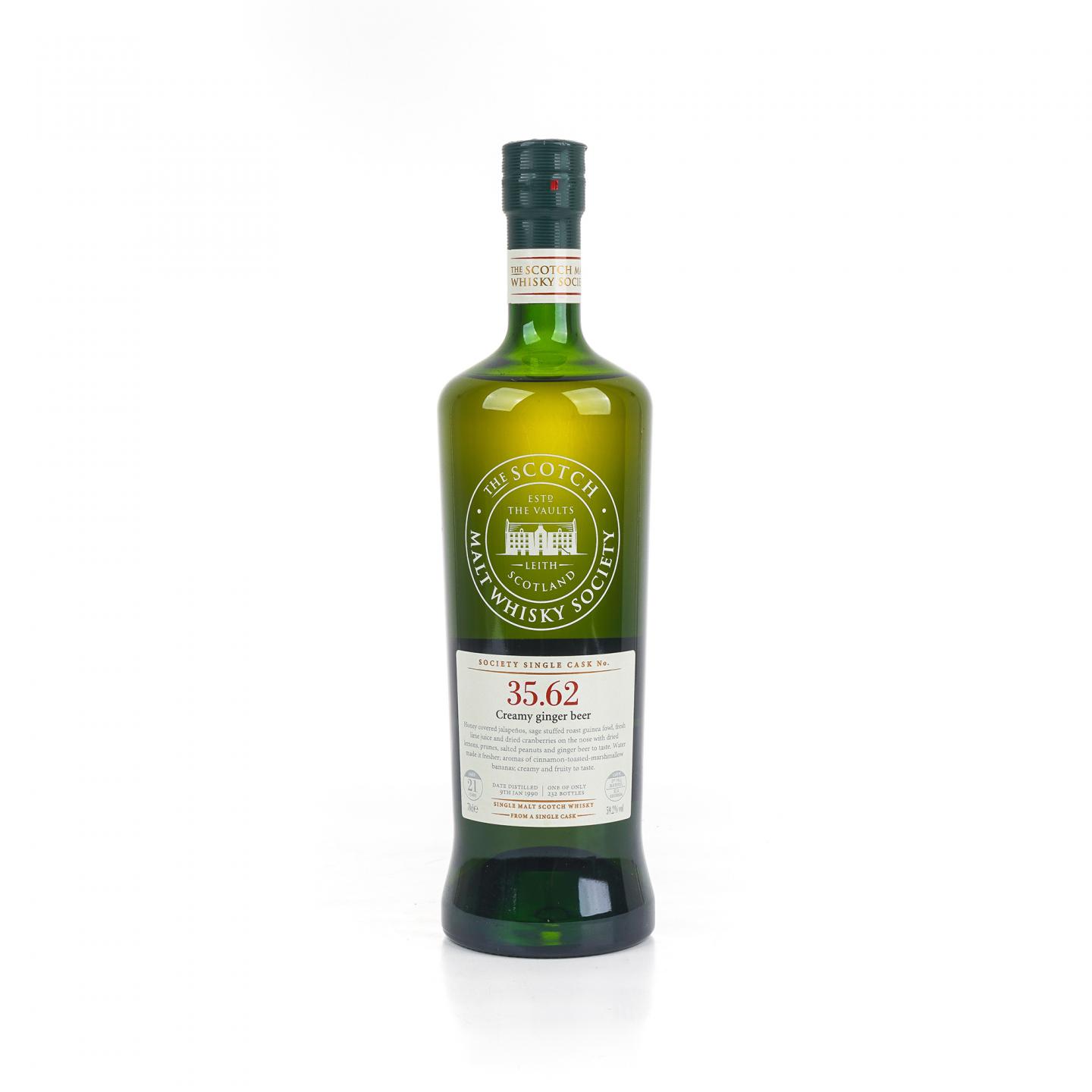 SMWS 35.62 格兰莫雷 21年 1990 单桶