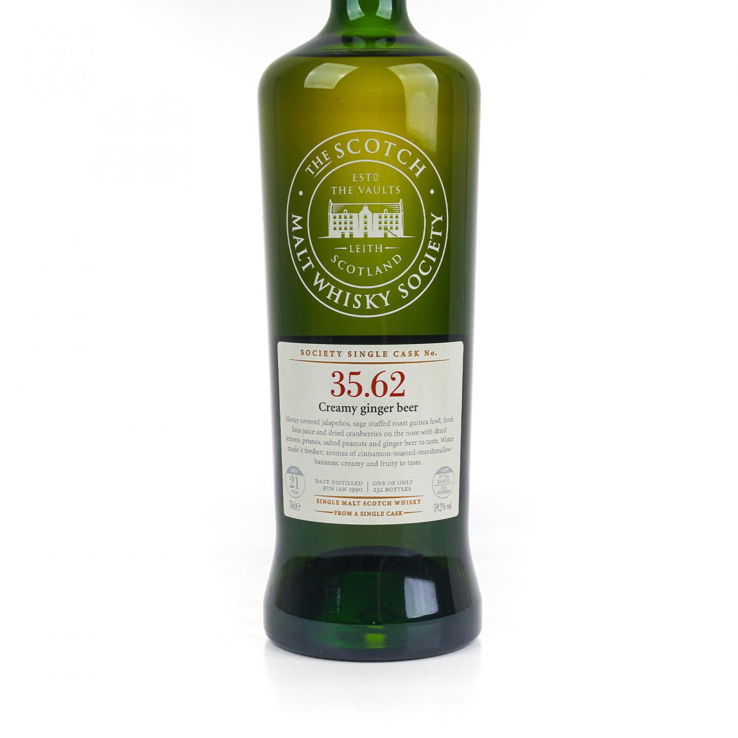SMWS 35.62 格兰莫雷 21年 1990 单桶