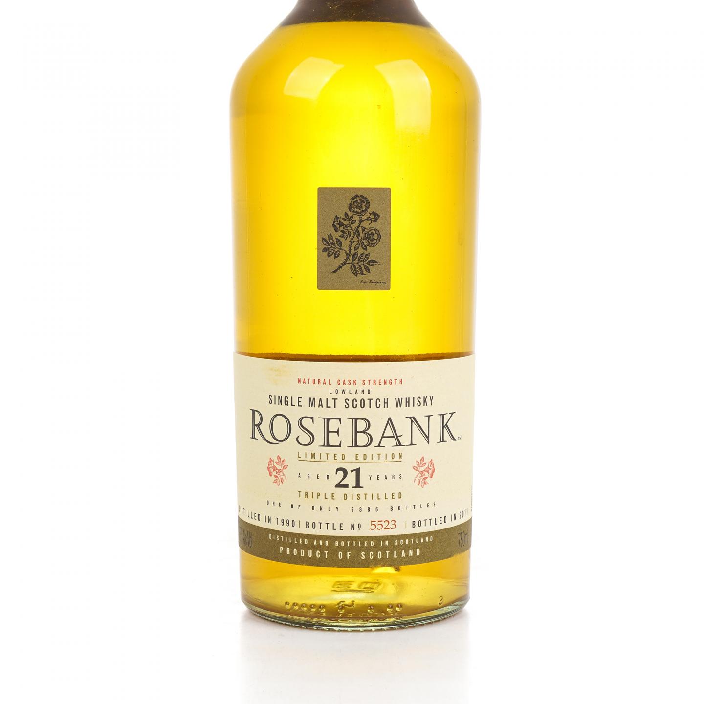 罗斯班克 21年 1990-2011 SR 桶强 750ml